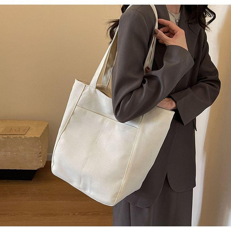 Plain Canvas Tote Bag Product Image