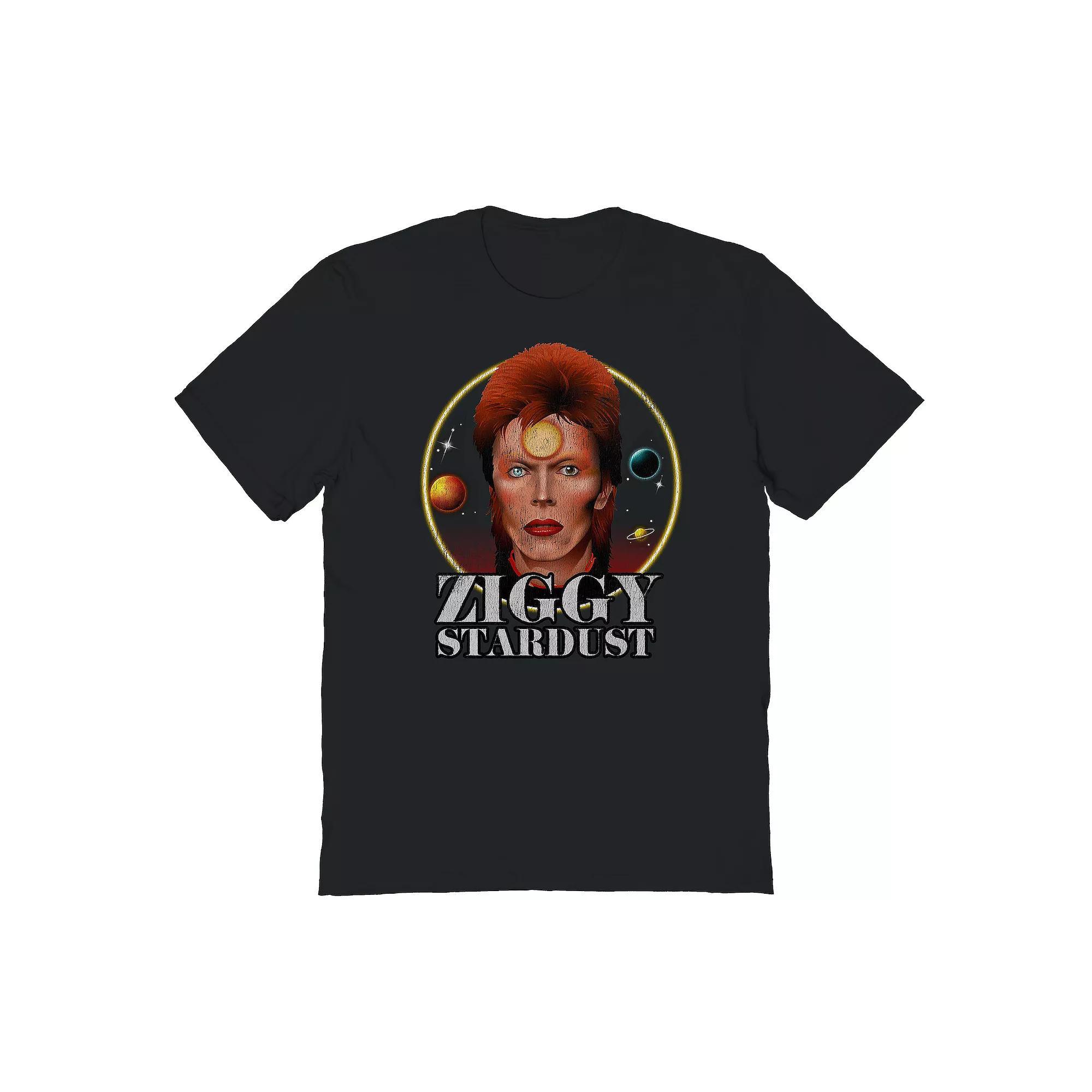 Men's Ziggy Stardust Cosmos Graphic Tee, Size: Small, Black Product Image