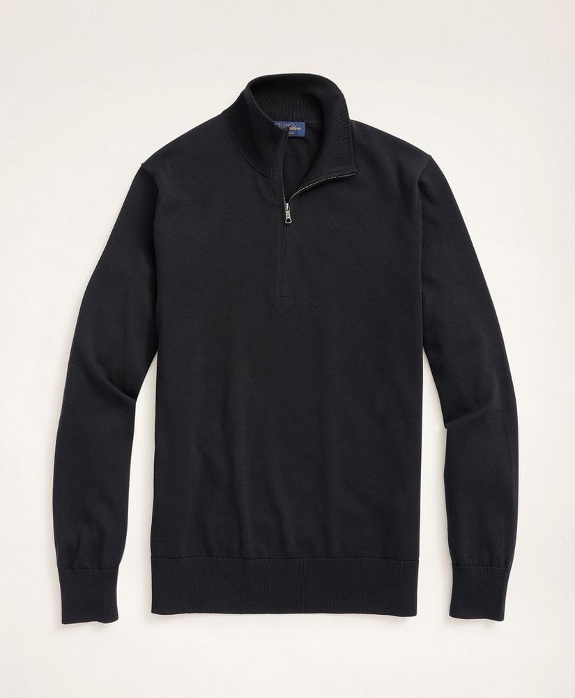 Big & Tall Supima® Cotton Half-Zip Sweater Product Image