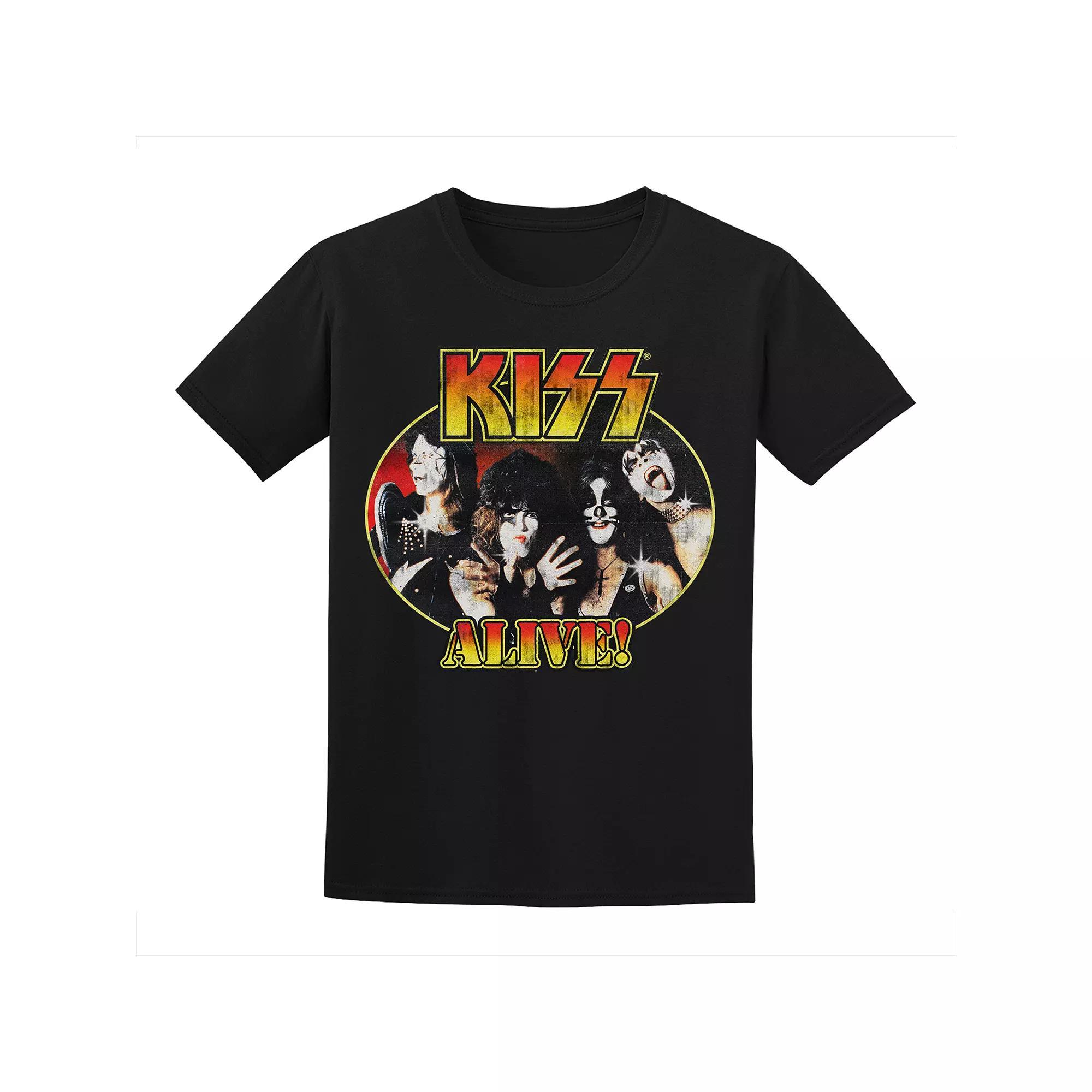 Men's Kiss Tee, Size: Medium, Black Product Image