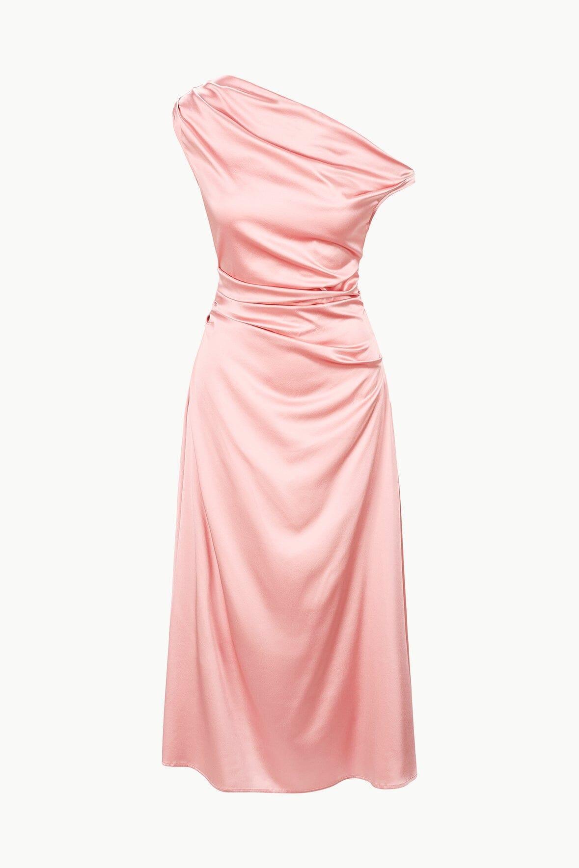 PHARE SILK DRESS | ROSE Product Image