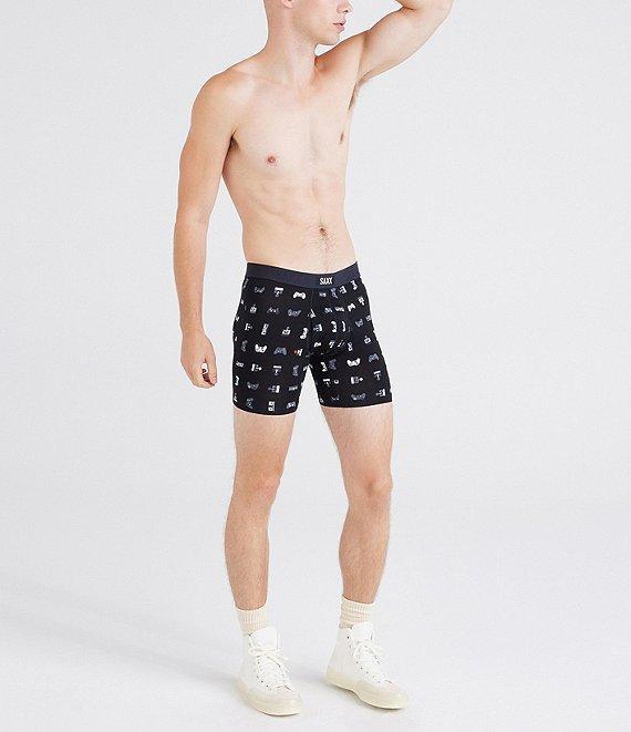 SAXX Vibe Xtra Super Soft Gamer Printed 6#double; Inseam Boxer Briefs Product Image