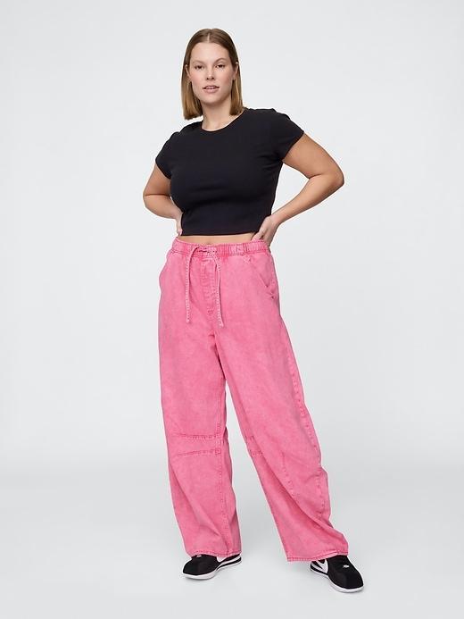 Mid Rise UltraSoft Easy Horseshoe Jeans Product Image