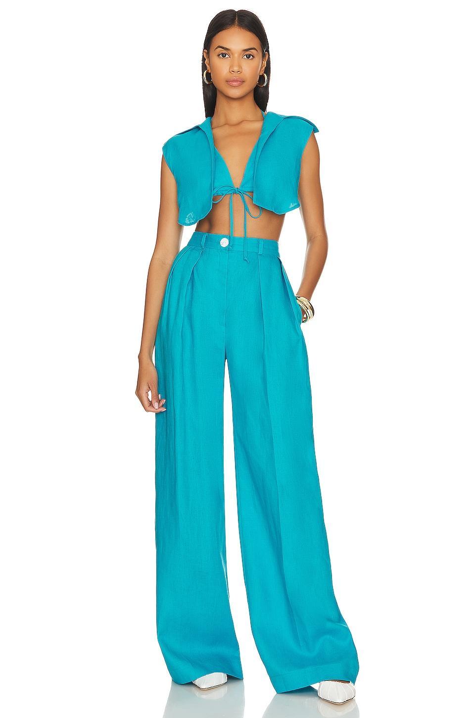 Vest With Triangle Top MATTHEW BRUCH Product Image