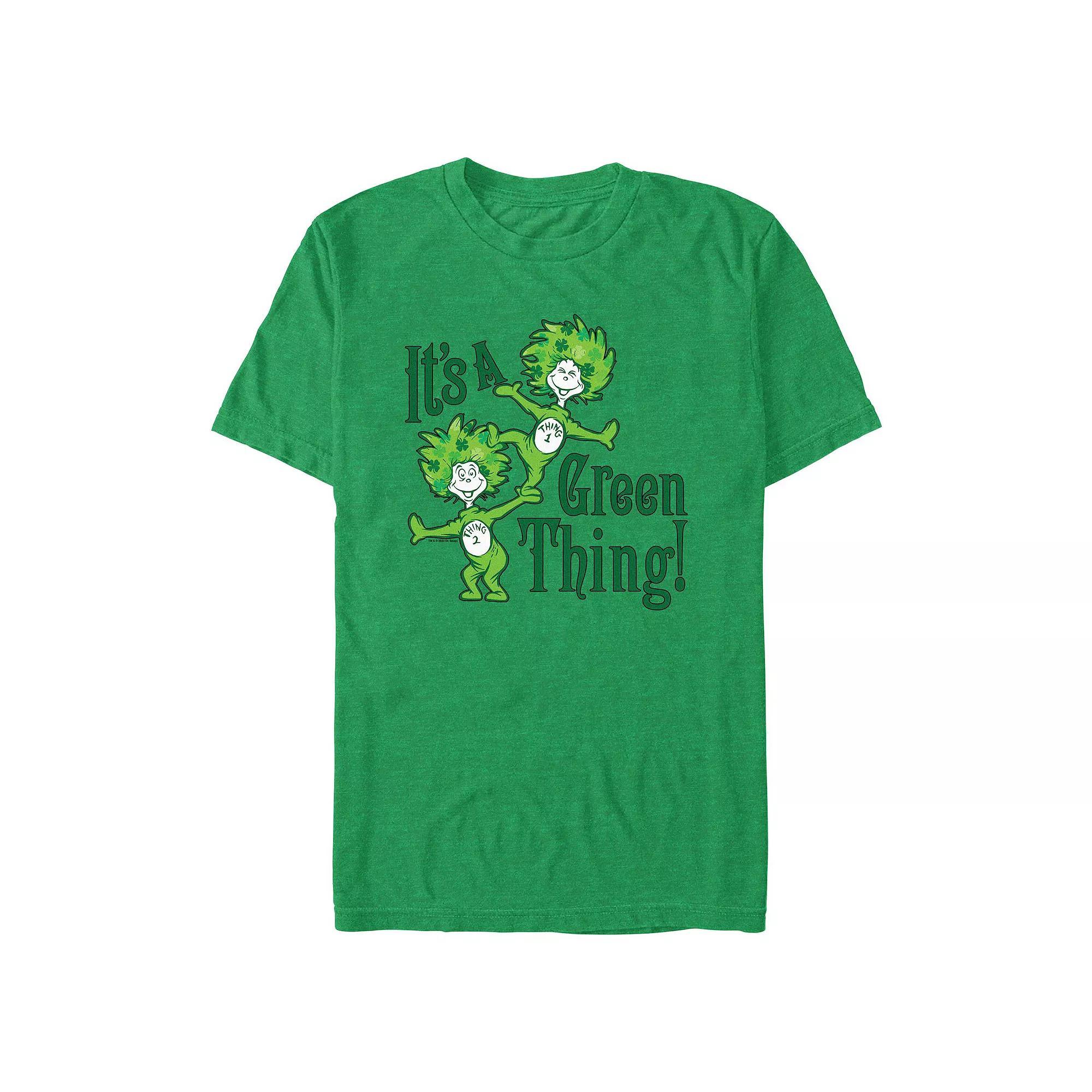 Big & Tall It's A Green Thing Graphic Tee, Men's, Size: XXL Tall, Kelly Grey Product Image