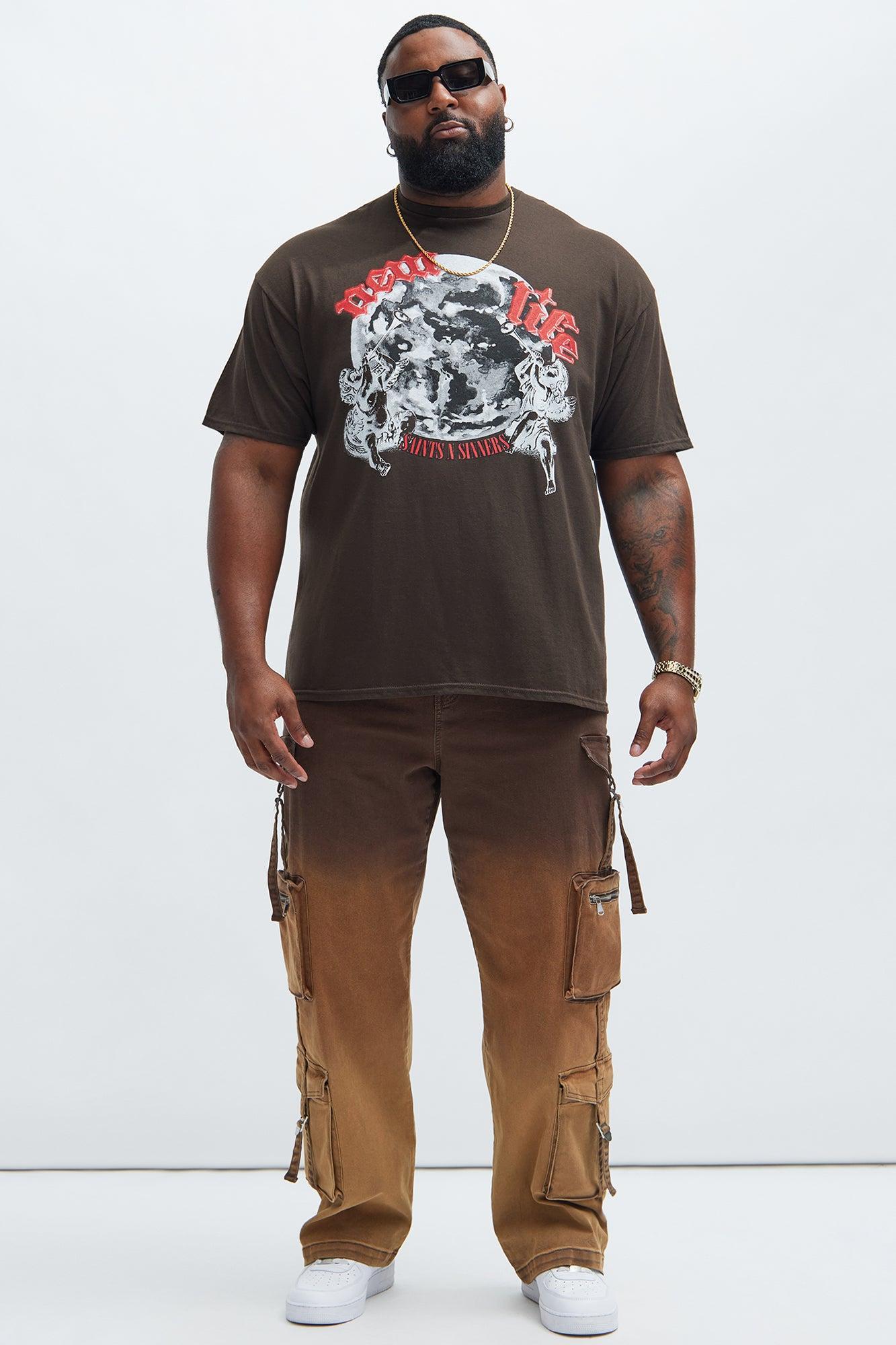 Vance Straight Pants - Brown Product Image