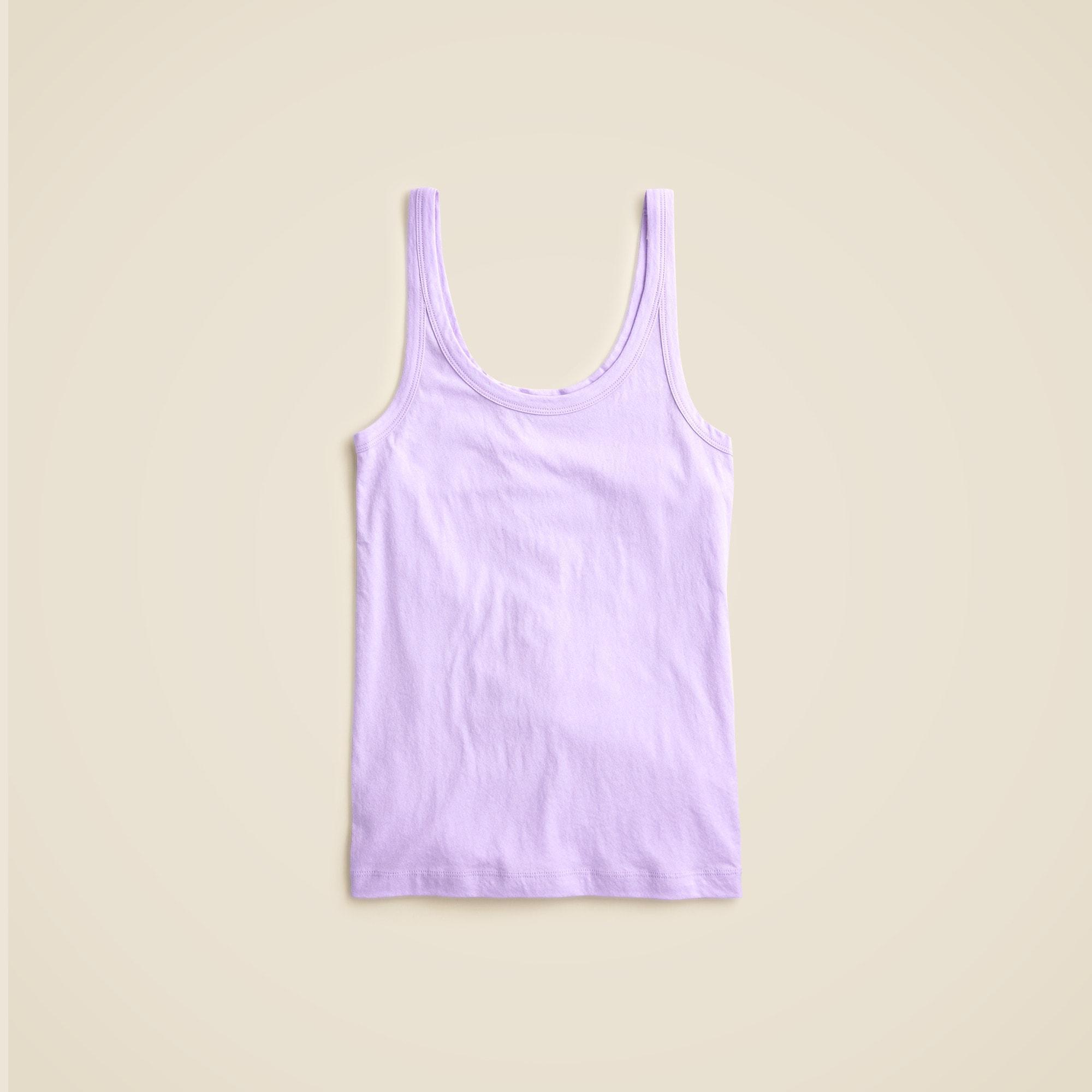 Feather jersey slim-fit tank top Product Image