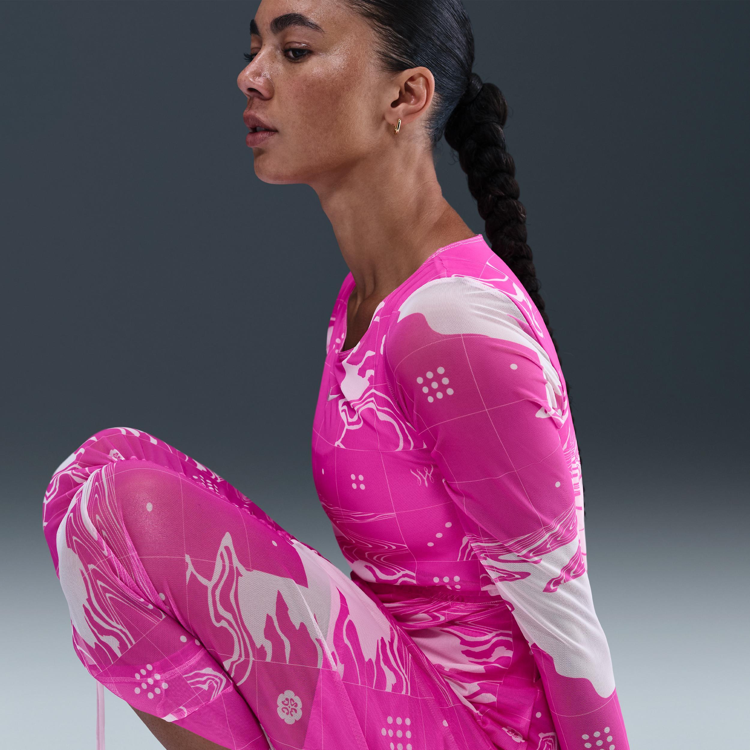 Nike Women's Serena Williams Design Crew Mesh Midi Dress Product Image