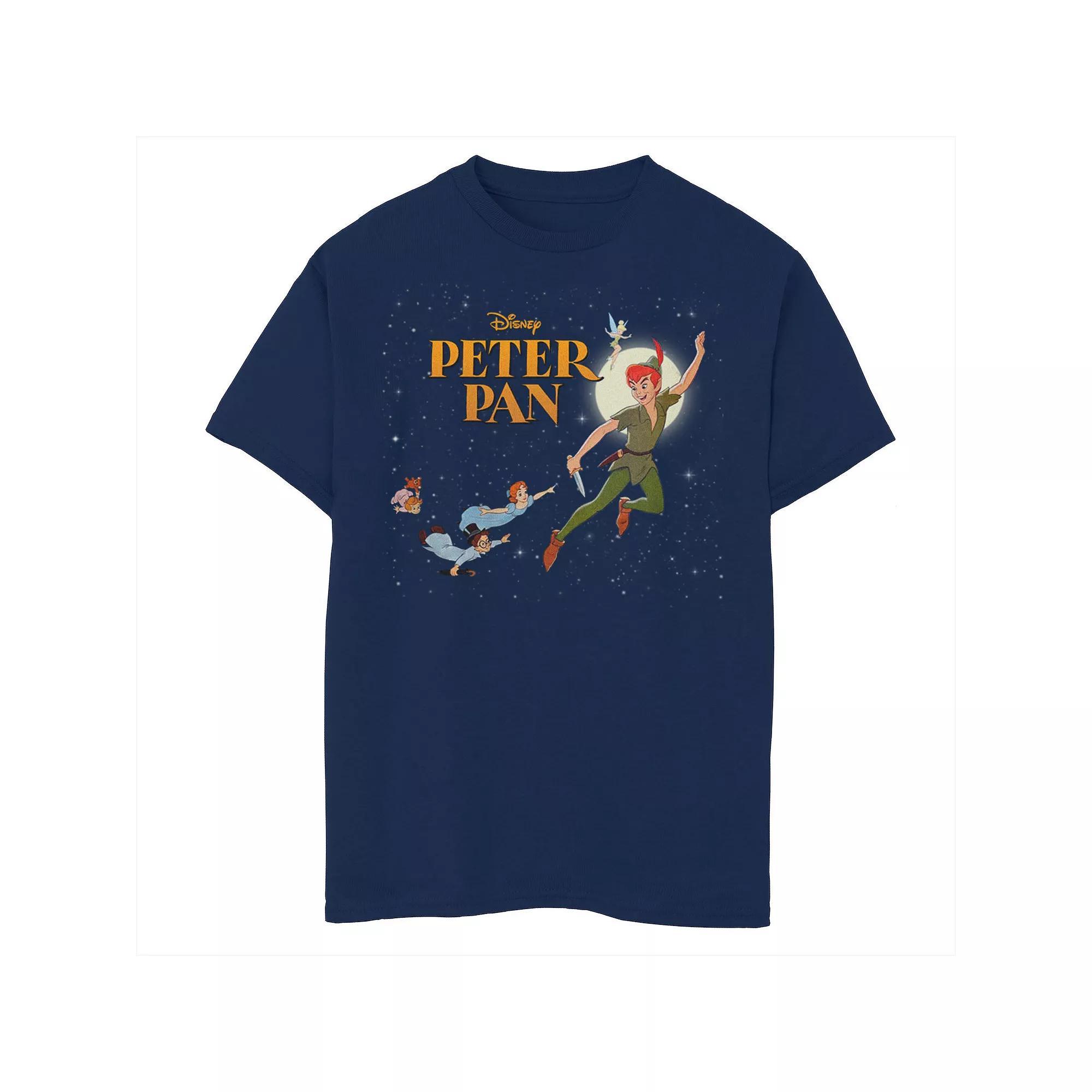 Boys 8-20 Captain Marvel '90s Style Logo Graphic Tee, Boy's, Size: XS, Black Product Image