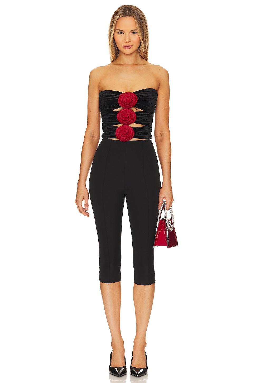 Gatsby Velvet Top Ronny Kobo Product Image