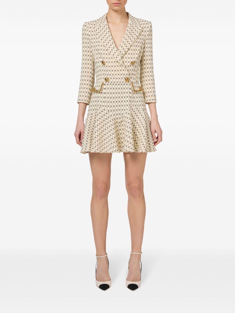 geometric-pattern mini short  Product Image