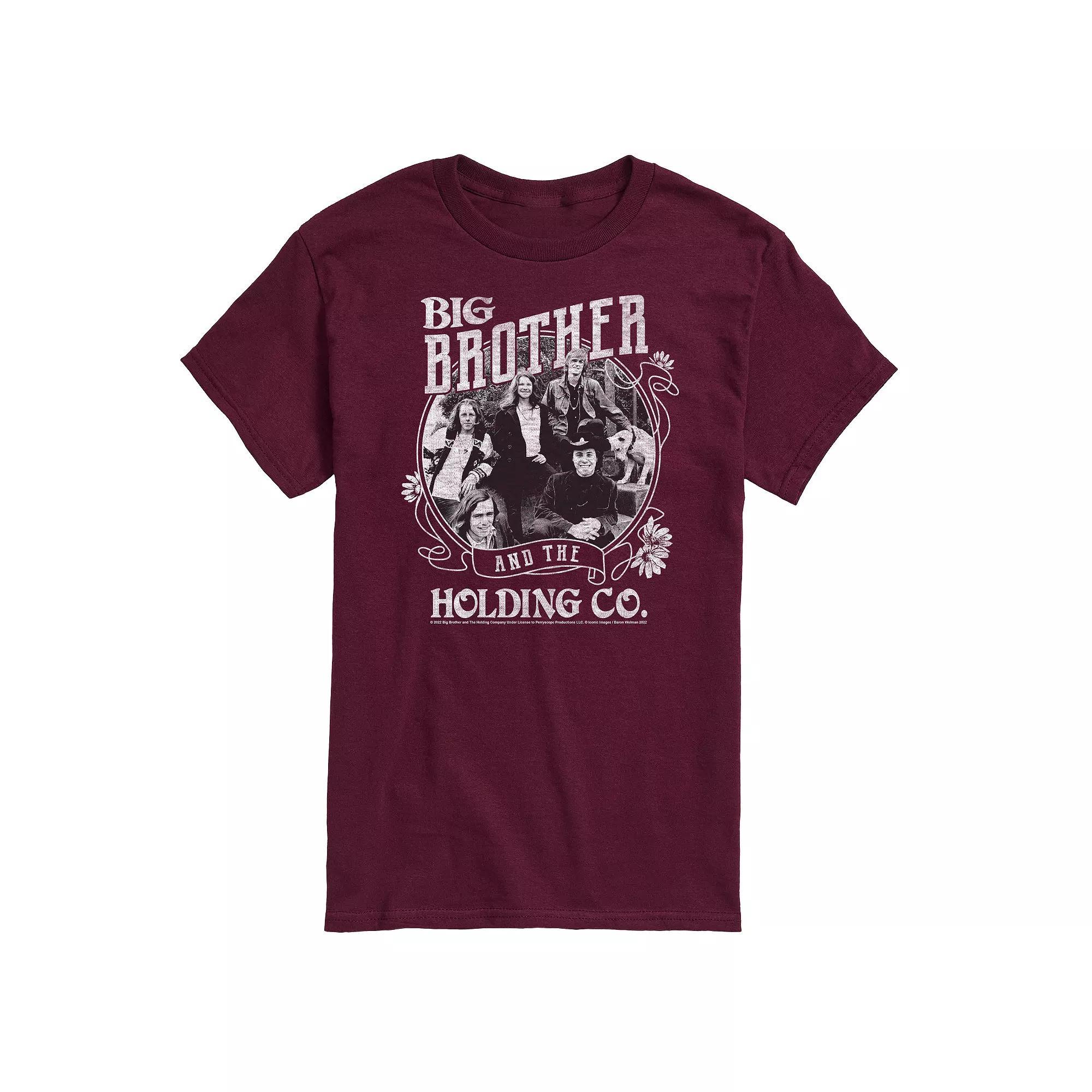Big & Tall Big Brother Flowers Co Tee, Mens Product Image