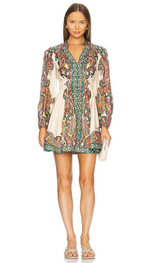 Ottie Plunge Mini Dress Zimmermann Product Image