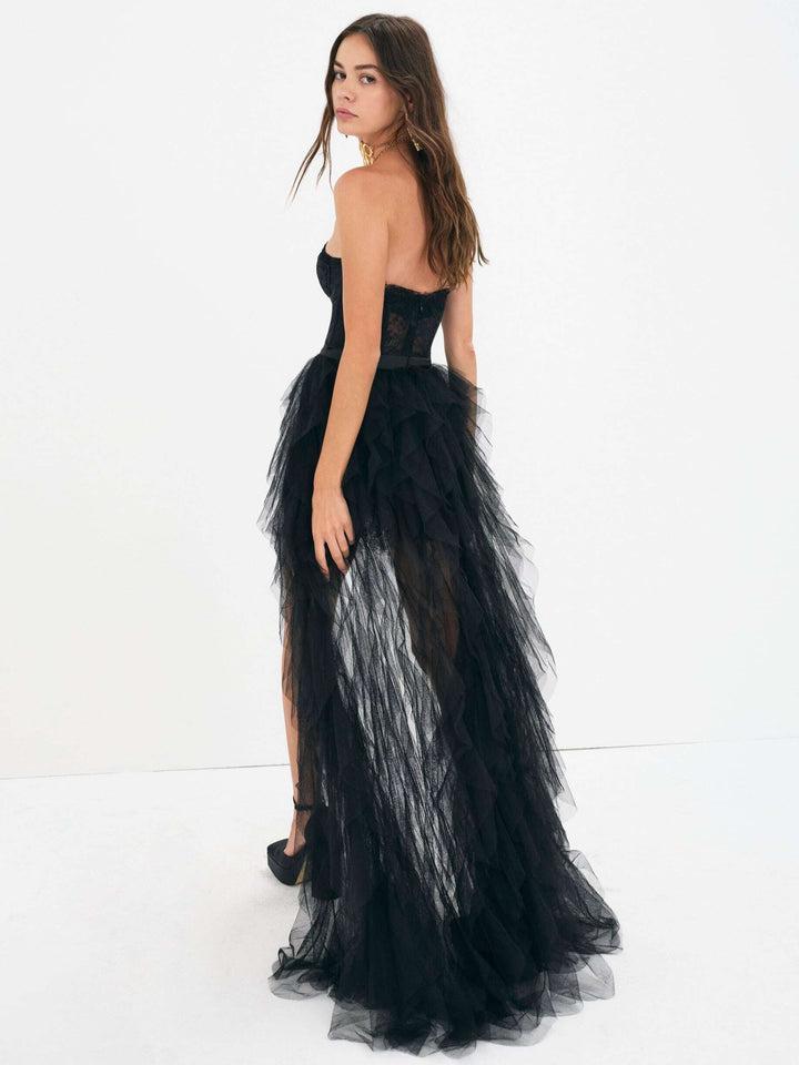 Bustier Gown — Black Product Image