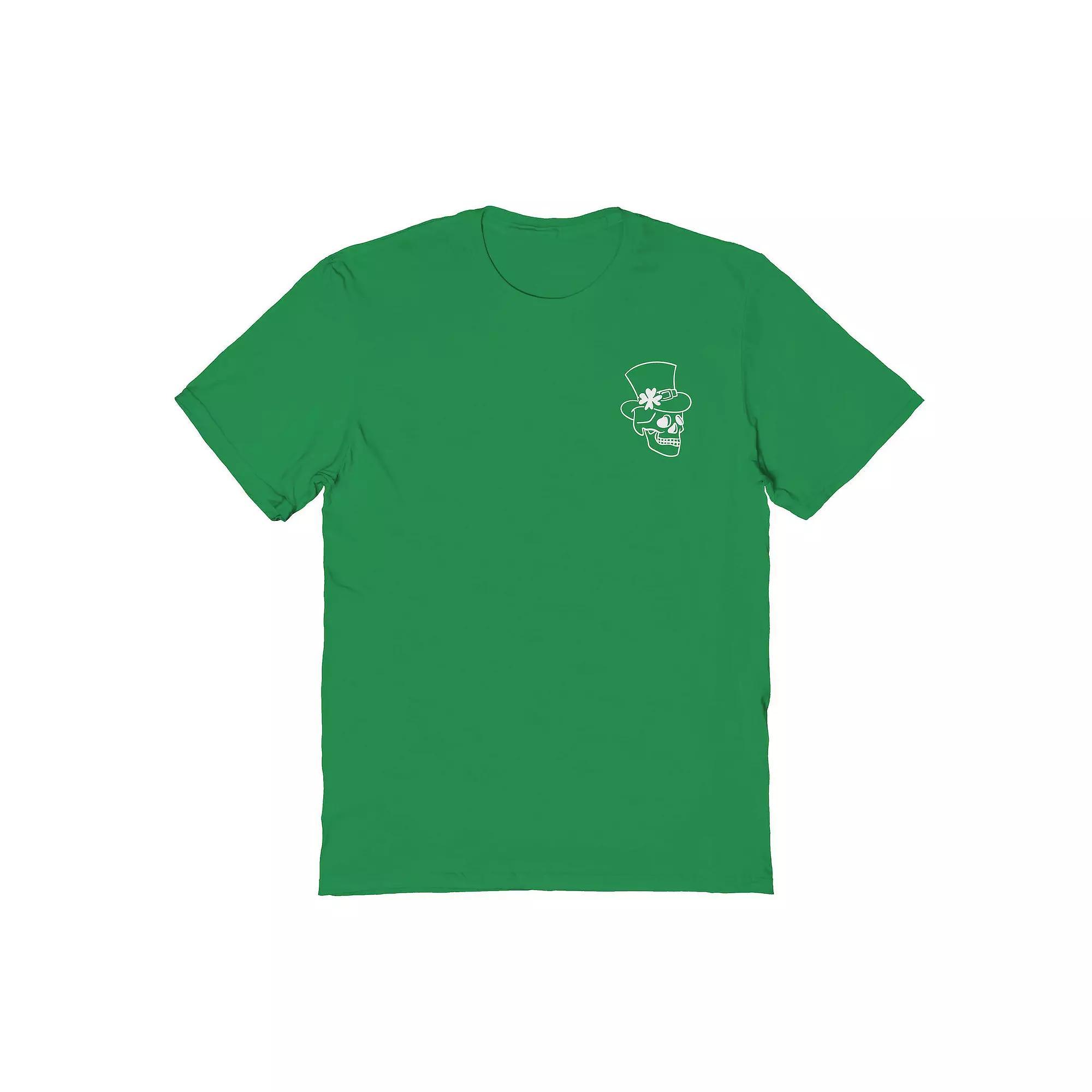 Men's St Patrick's Day Pot of Gold Graphic Tee, Size: Medium, Irish Green Product Image