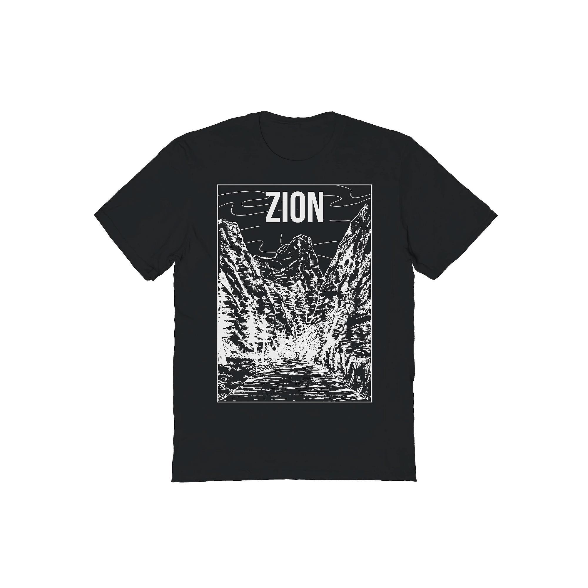 Men's Country Parks Zion Graphic Tee, Size: Medium, Black Product Image