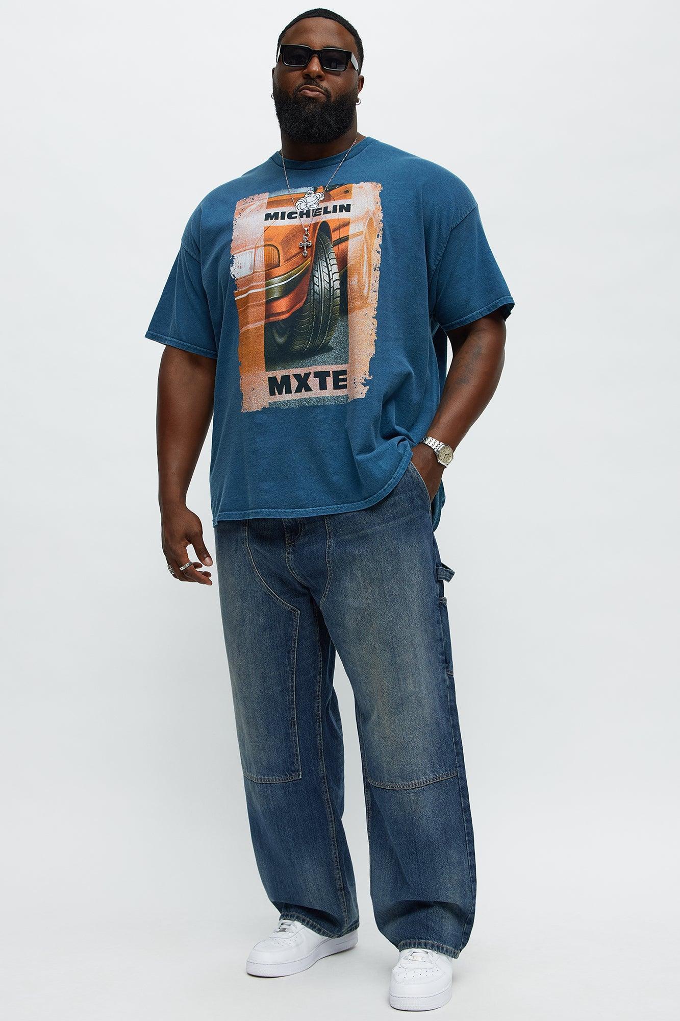 Michelin MXTE Short Sleeve Tee - Blue Male Product Image