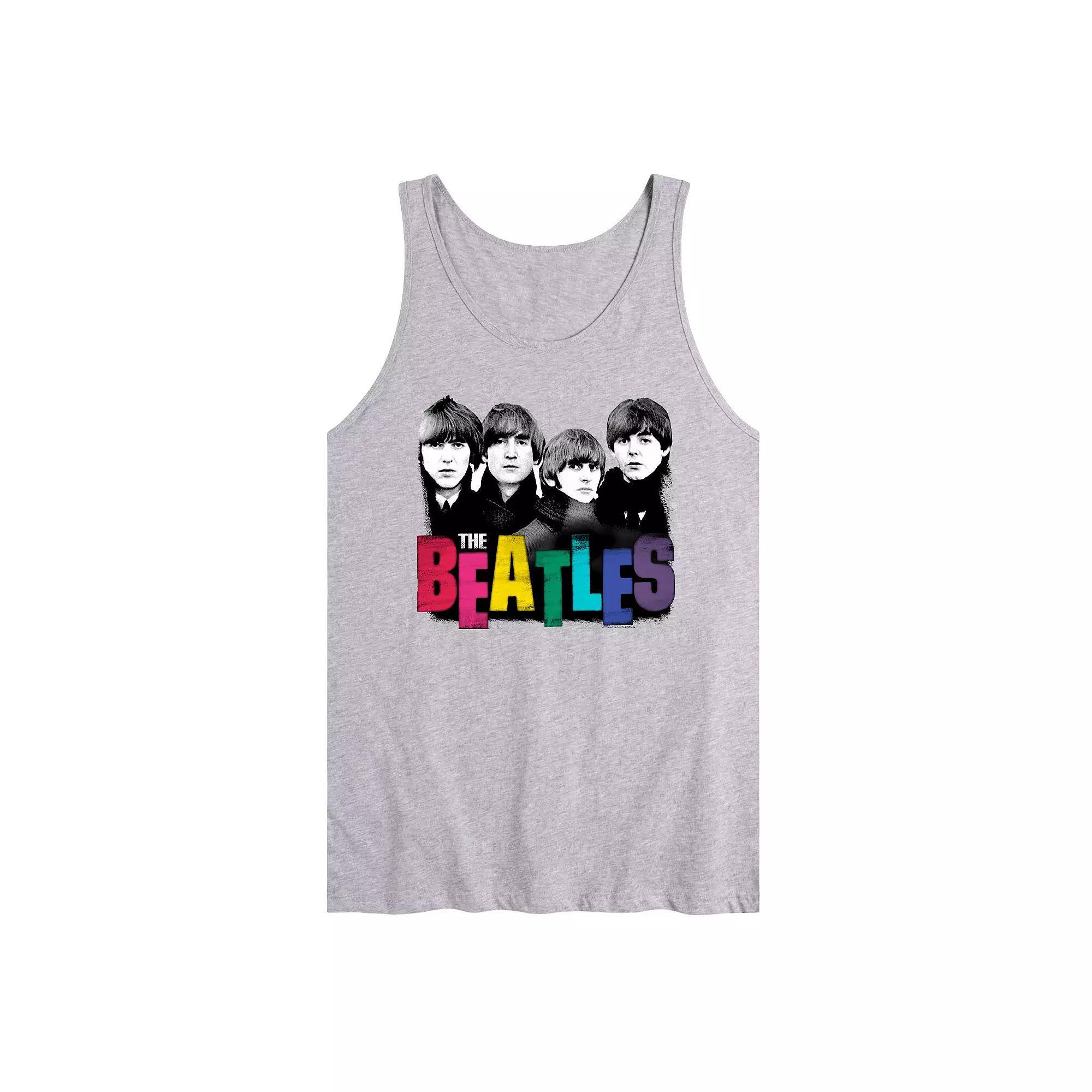 Mens The Beatles Colorful Tank Product Image