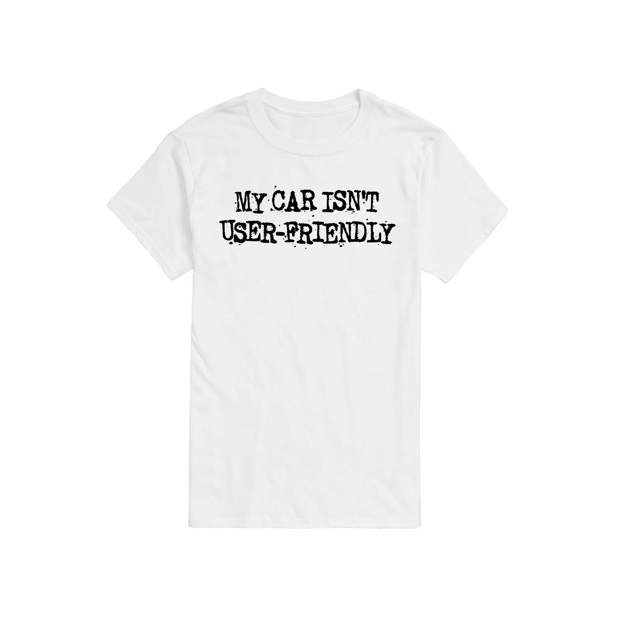 Mens My Car Isnt User Friendly Tee Product Image