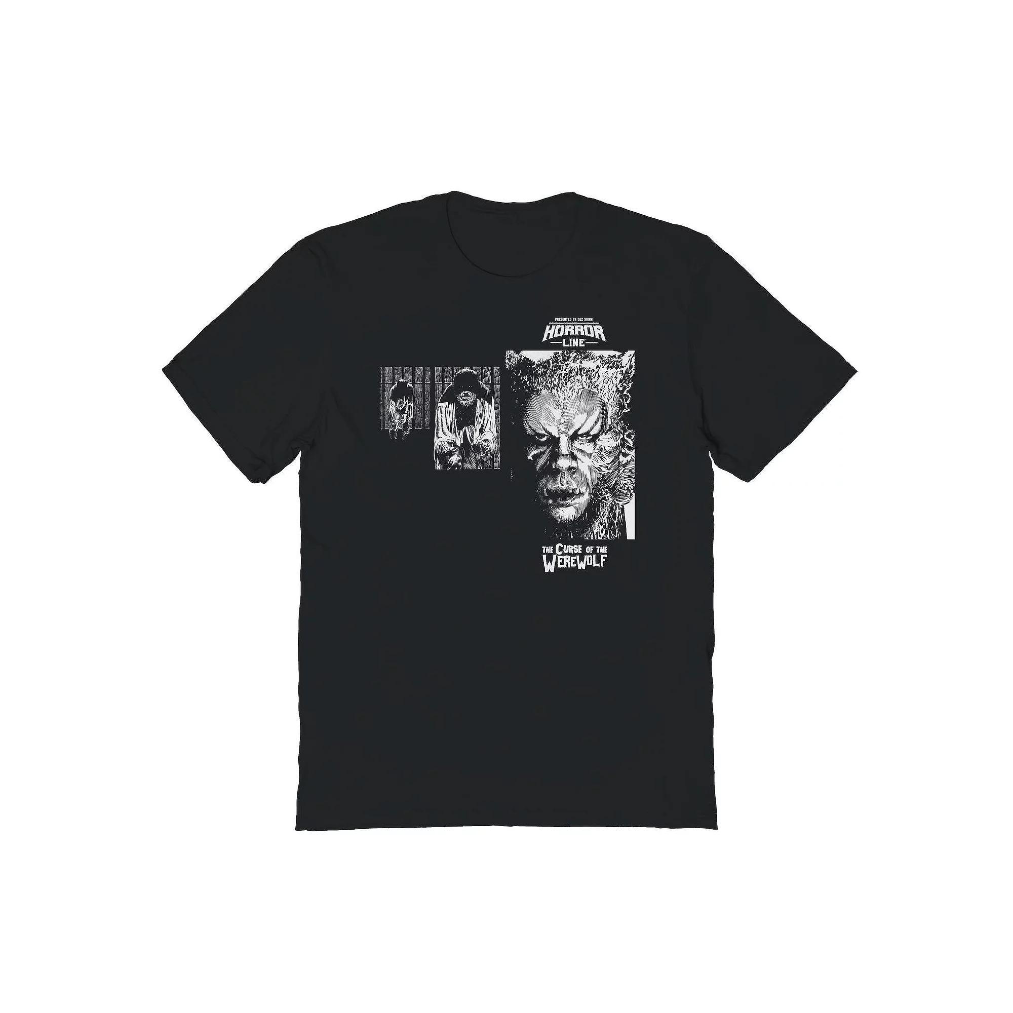 Men's Werewolf Curse Graphic Tee, Size: Small, Black Product Image