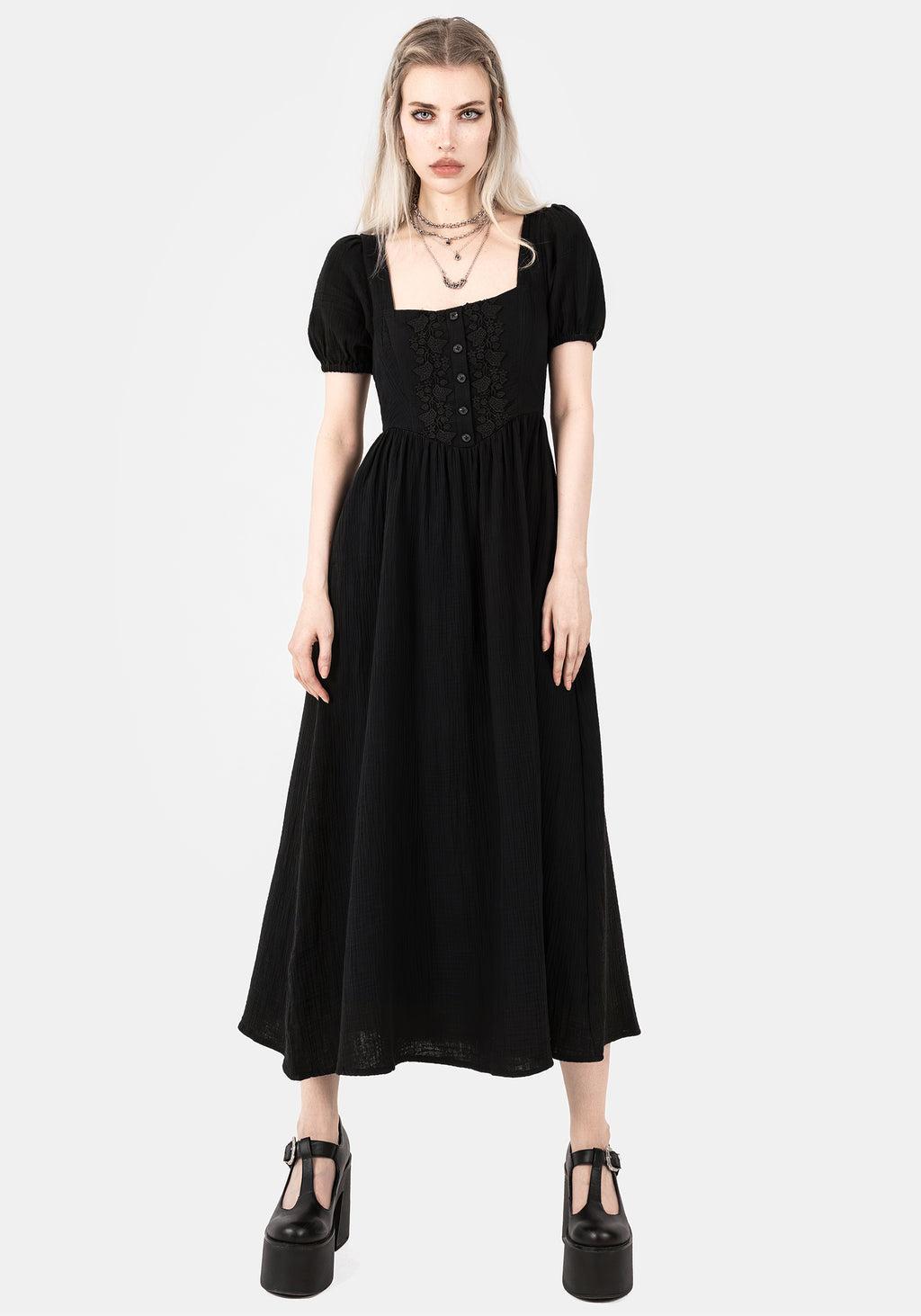 Alder Cotton Detail Midaxi Dress Product Image