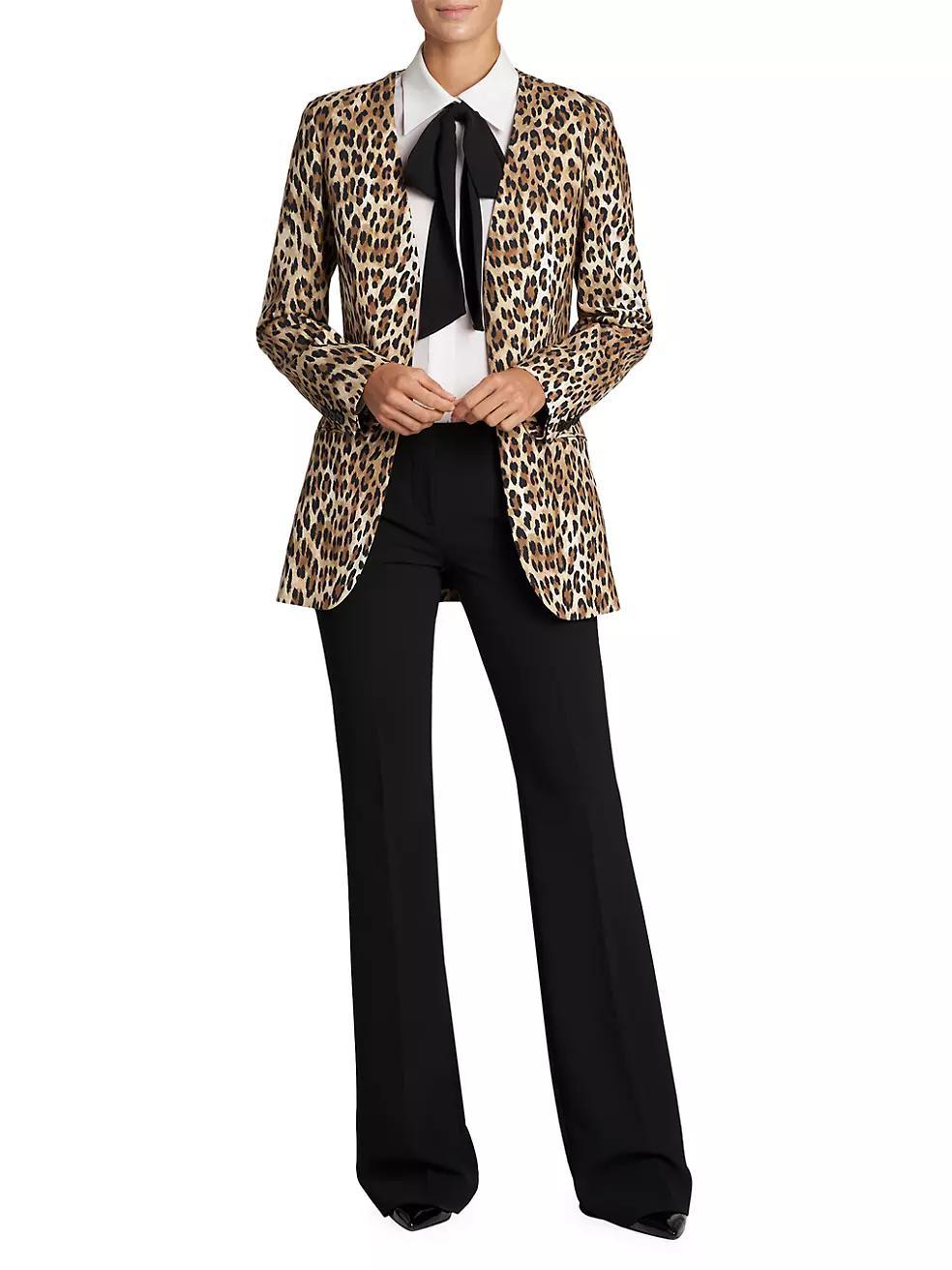 Silhouette of the Season Leopard Print Jacket Product Image