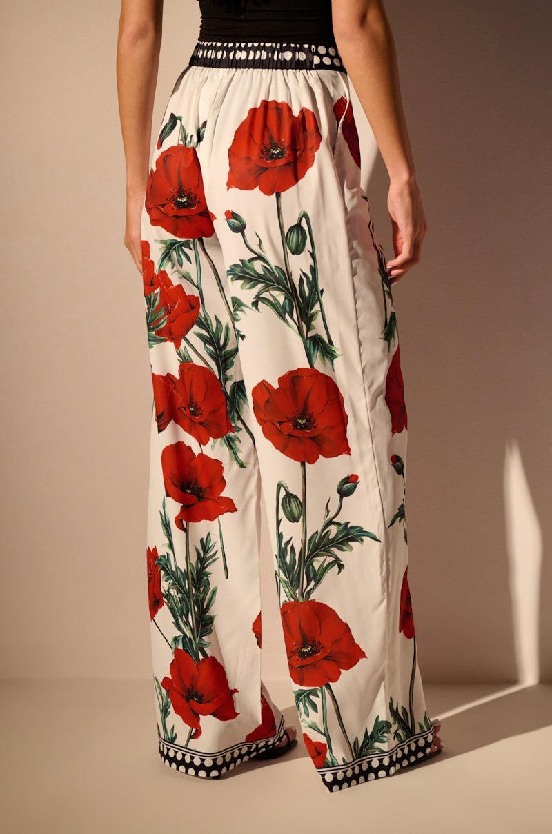 BELLADONNA PRINT PALAZZO PANTS Product Image