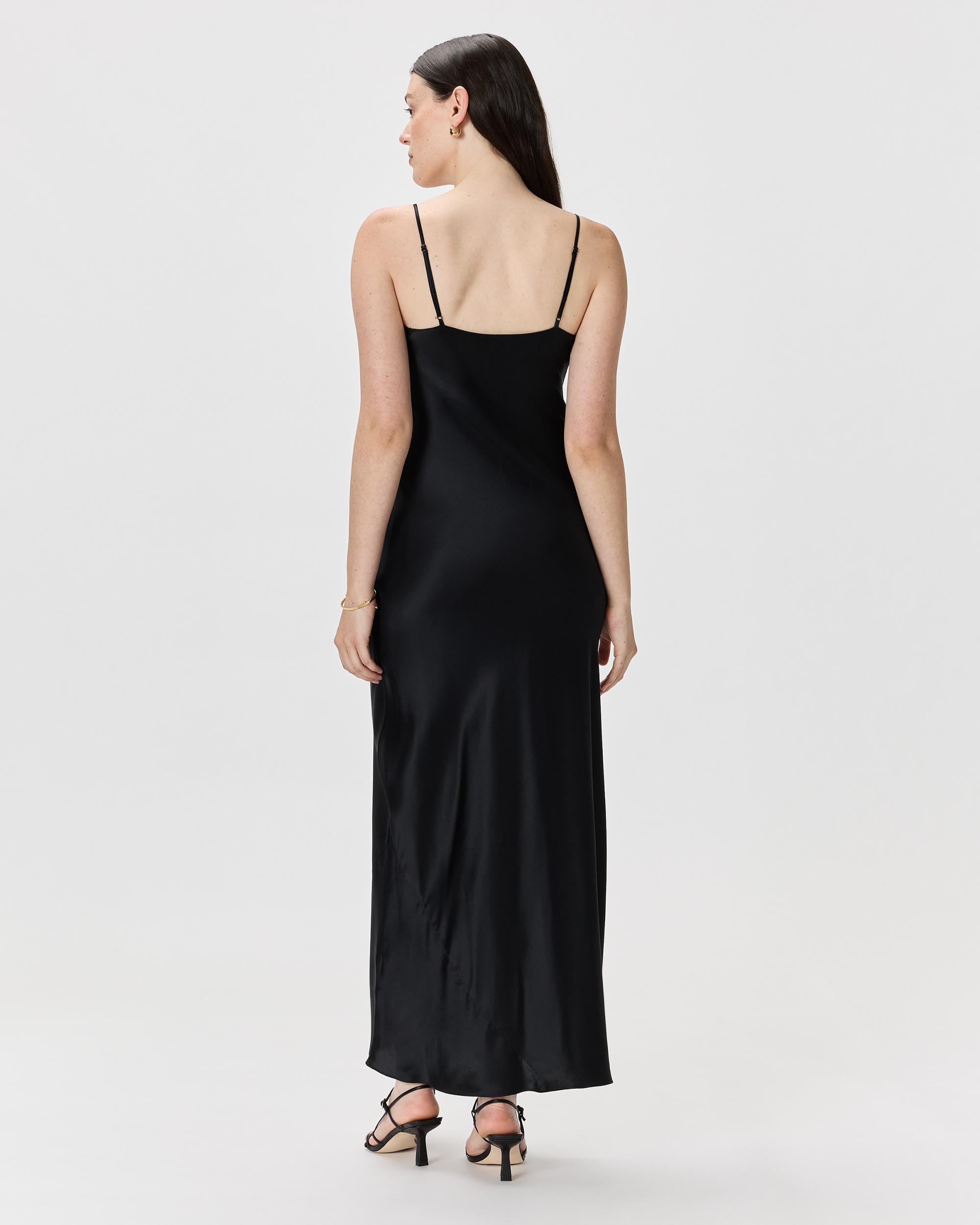 Quince | Women's Maxi Slip Dress Size XL, Mulberry Silk Product Image