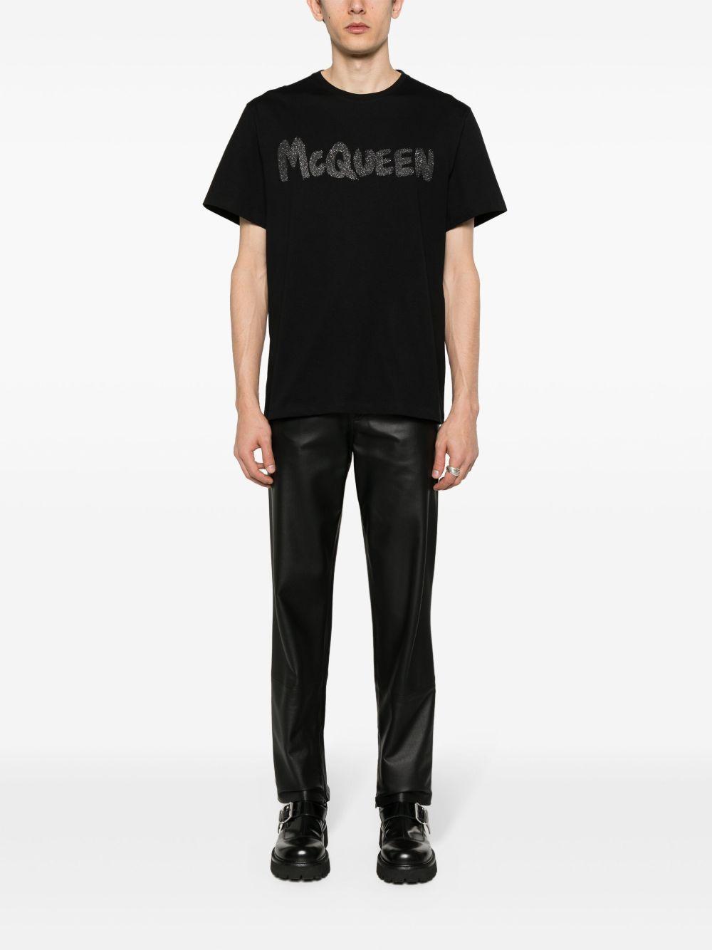 logo-print cotton T-shirt Product Image