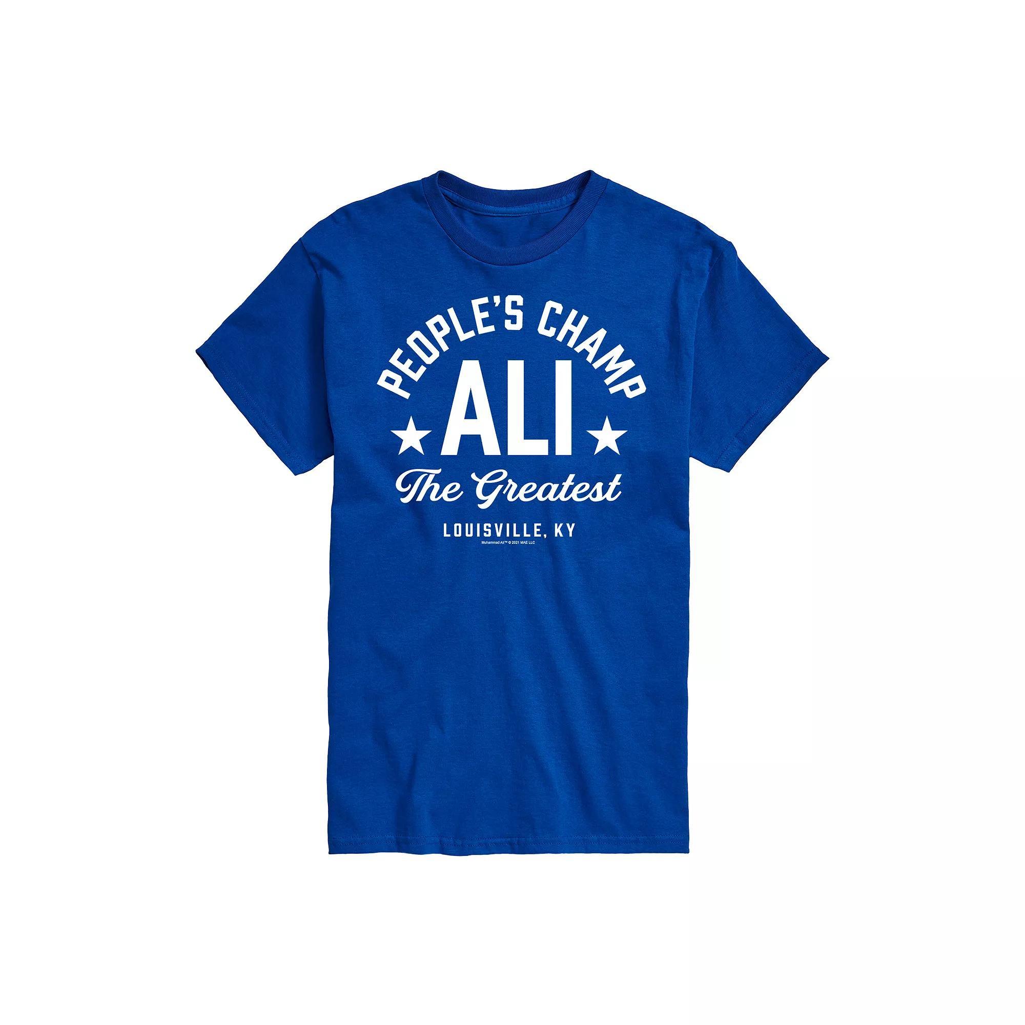 Big & Tall Muhammad Ali Peoples Champ Tee, Mens Product Image