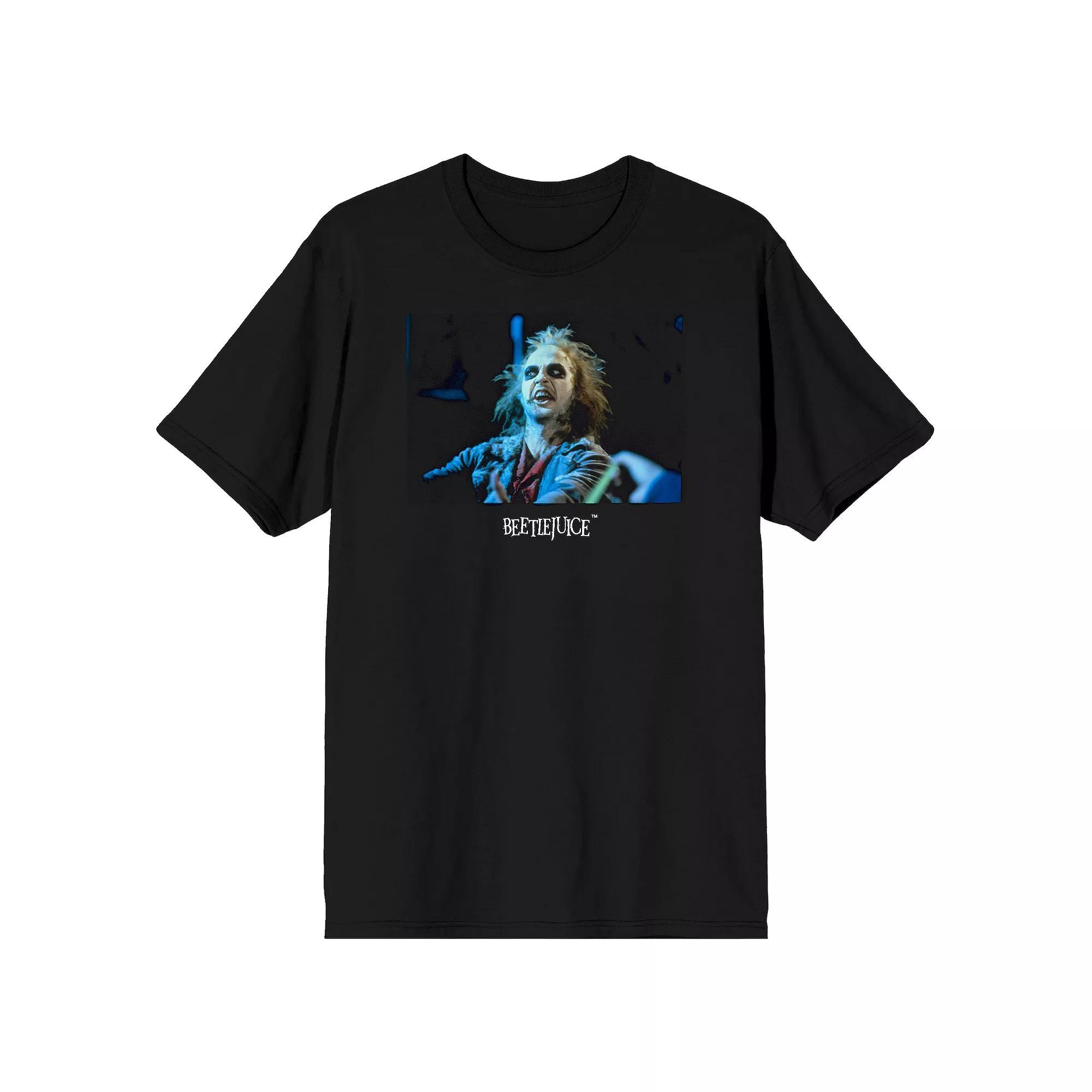 Men's Beetlejuice Tee, Size: Small, Black Product Image