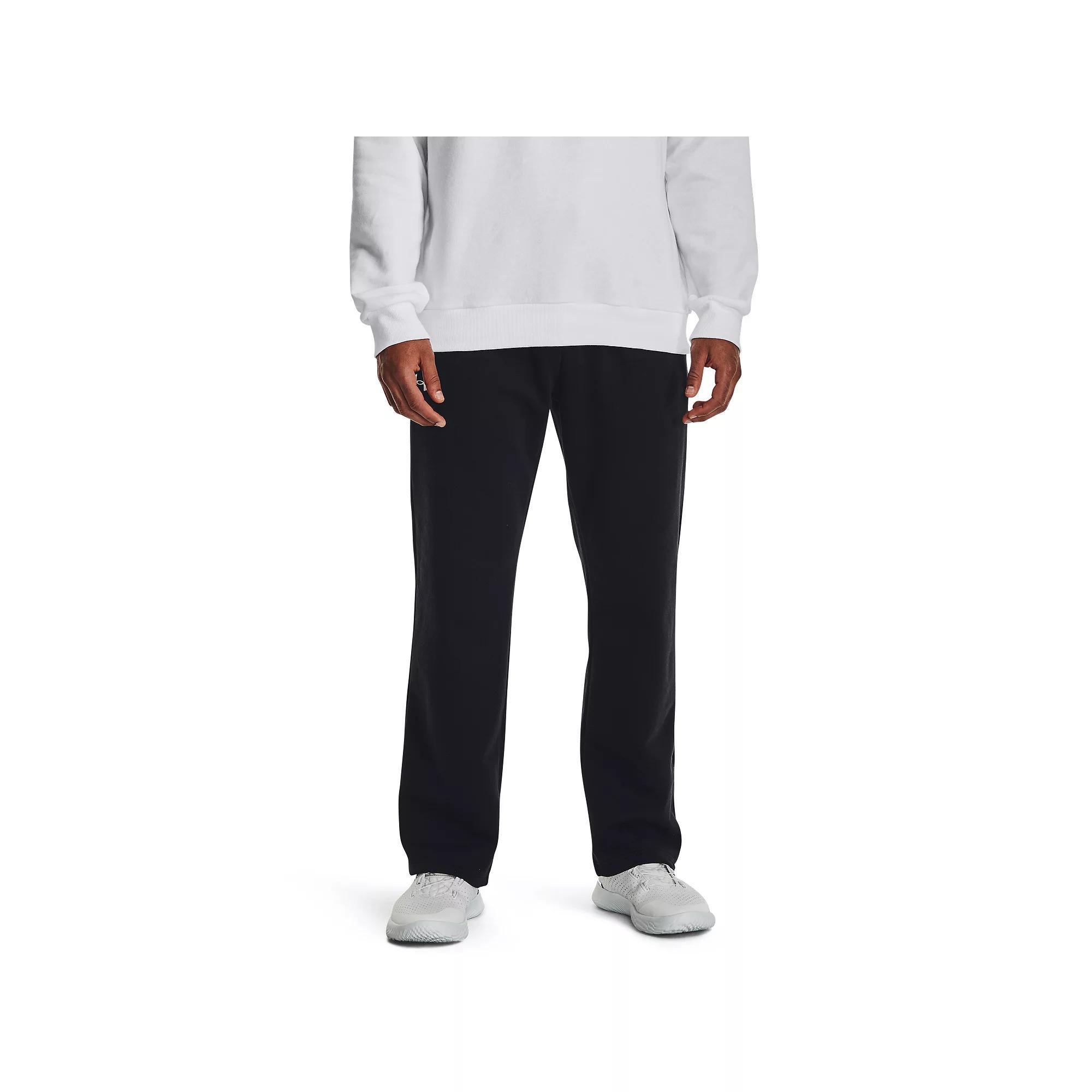 Big & Tall Under Armour Rival Fleece Sweatpants, Men's, Size: 4XL, Black Product Image
