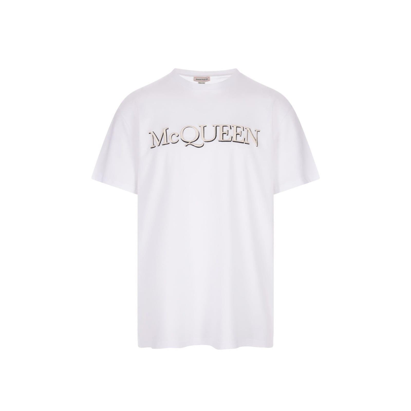 Cotton T-shirt In White Product Image