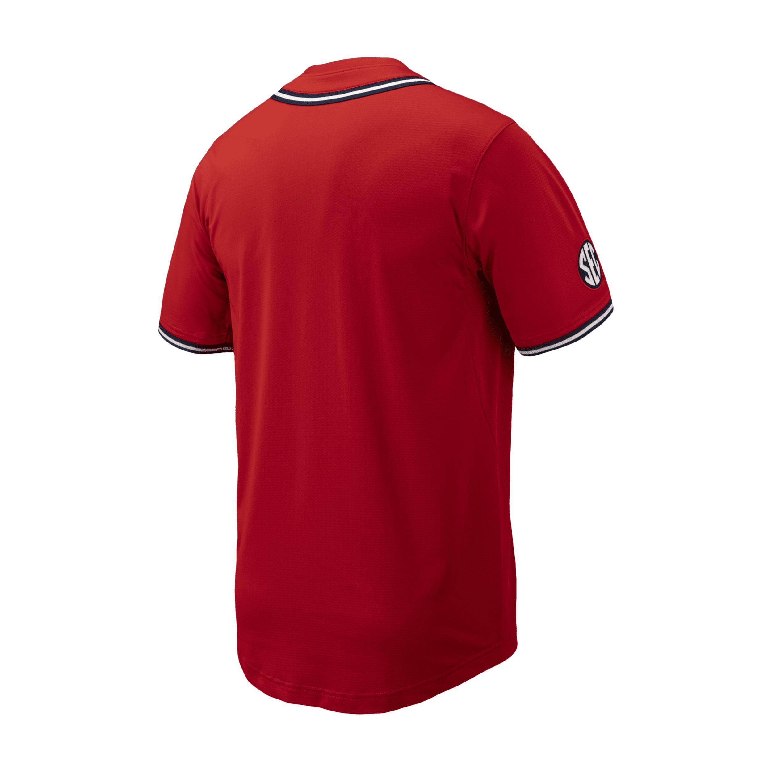 Ole Miss Men's Nike College Replica Baseball Jersey Product Image
