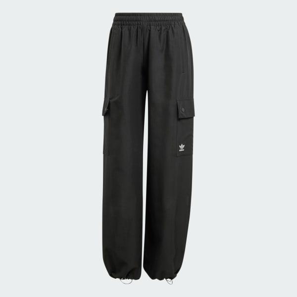 adidas Essentials Woven Cargo Pants Black M Womens Product Image