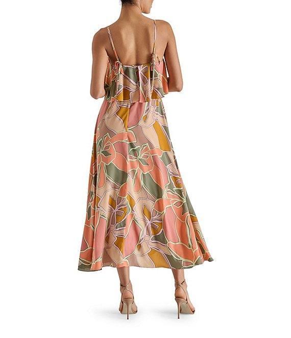Steve Madden Floral Print Sakura Midi Dress Product Image