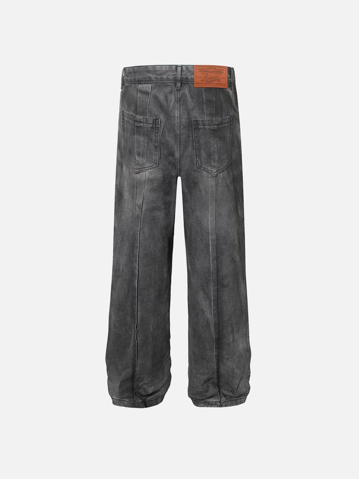 MOIRÉ EFFECT PANTS ZW COLLECTION Product Image