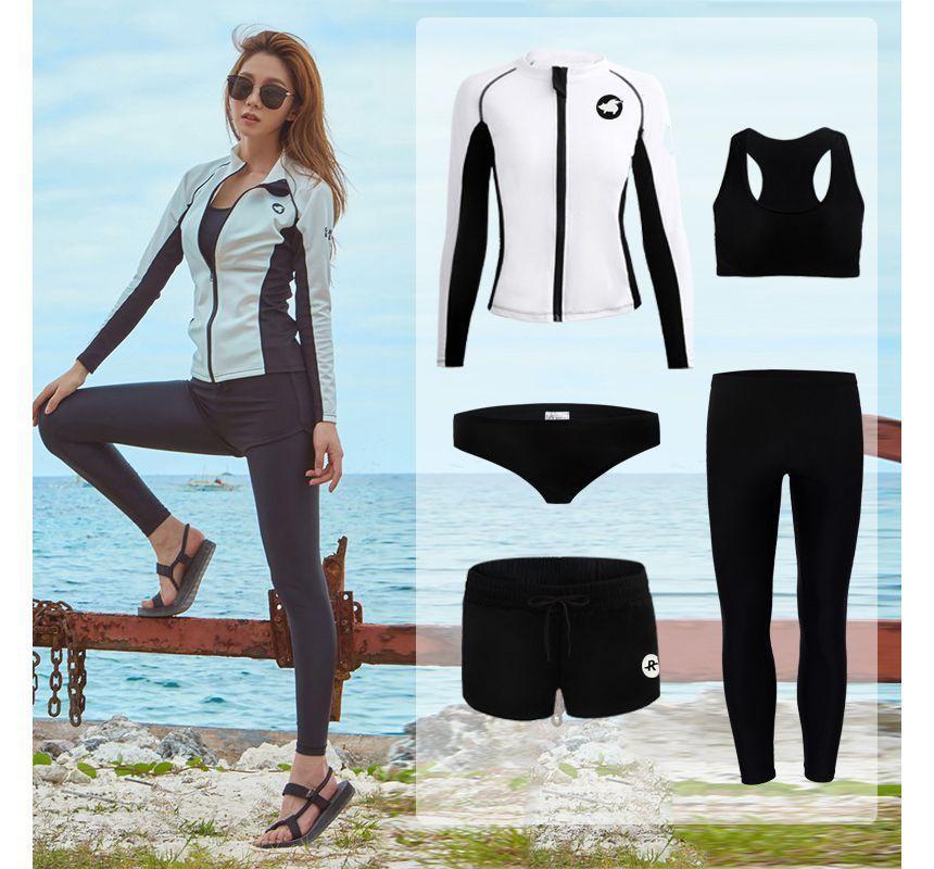 Couple Matching Rash Guard / Swim Top / Shorts / Pants / Set Product Image