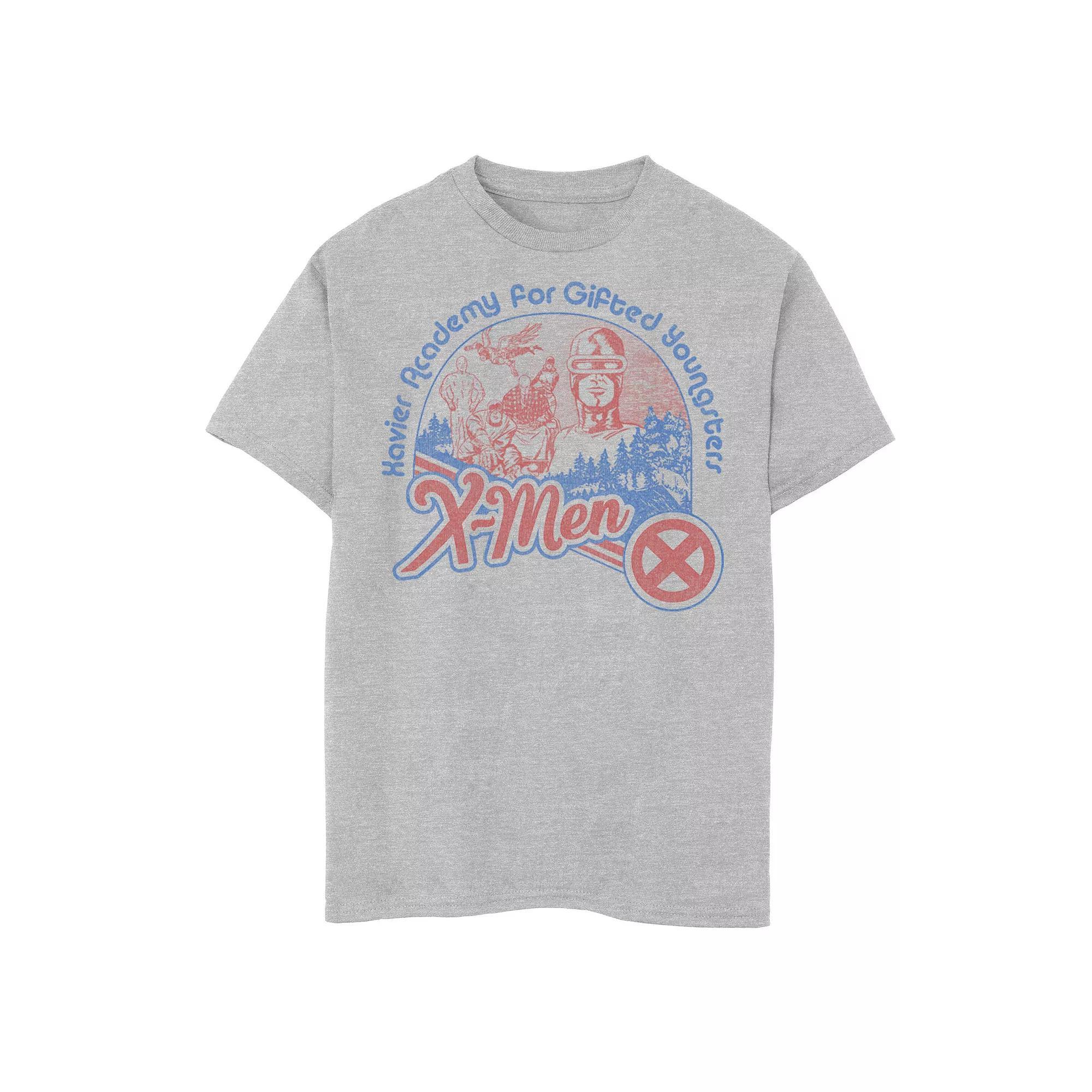 Boys 8-20 Marvel X-Men Xavier Academy For Gifted Youngsters Graphic Tee, Boys Athletic Grey Product Image