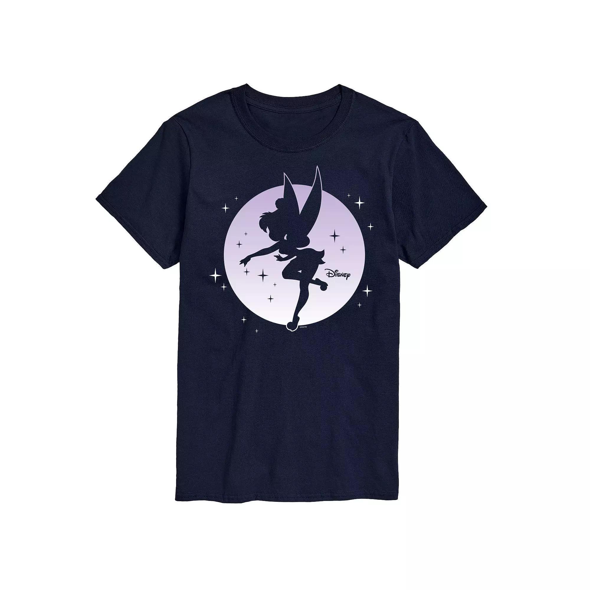 Disneys Tinker Bell Big & Tall Tink Moon Graphic Tee, Mens Product Image
