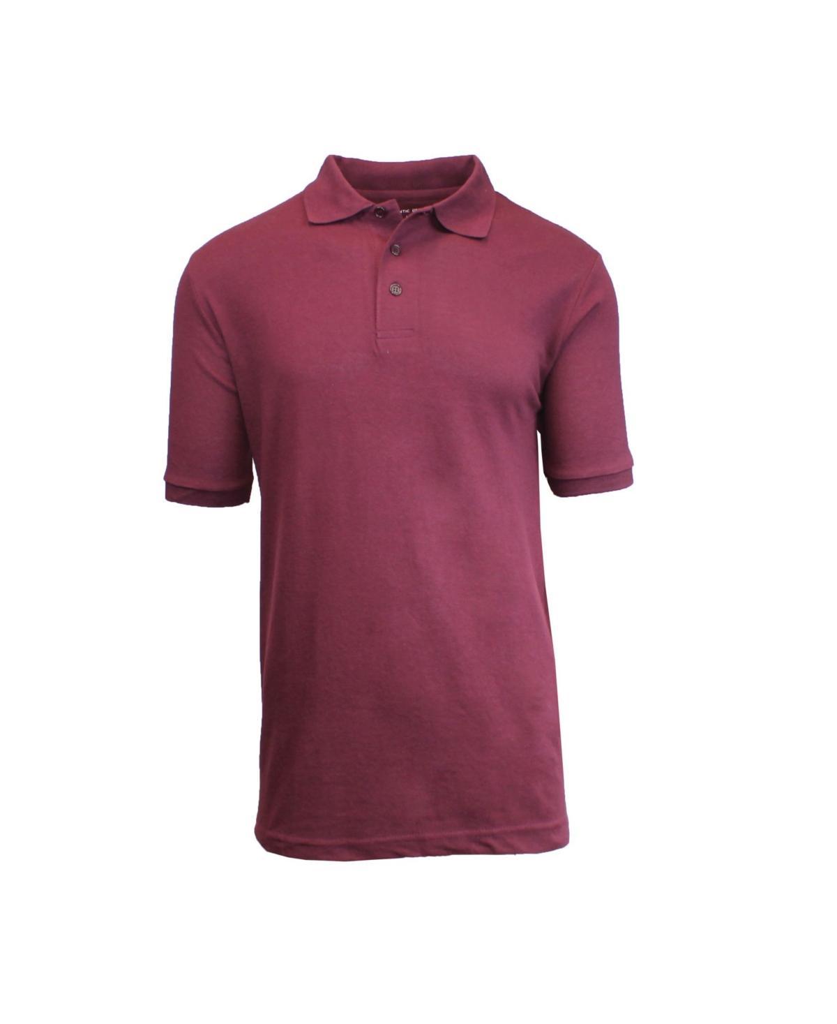 Galaxy By Harvic Mens Short Sleeve Pique Polo Shirts Product Image