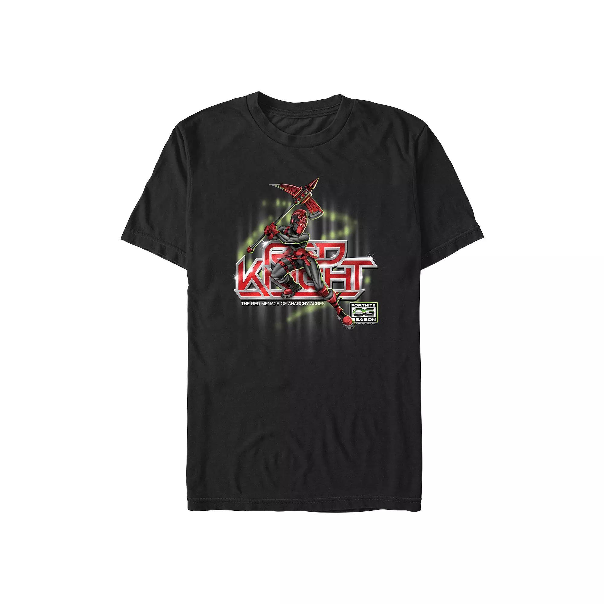 Men's Fortnite Red Knight Graphic Tee, Size: Large, Black Product Image