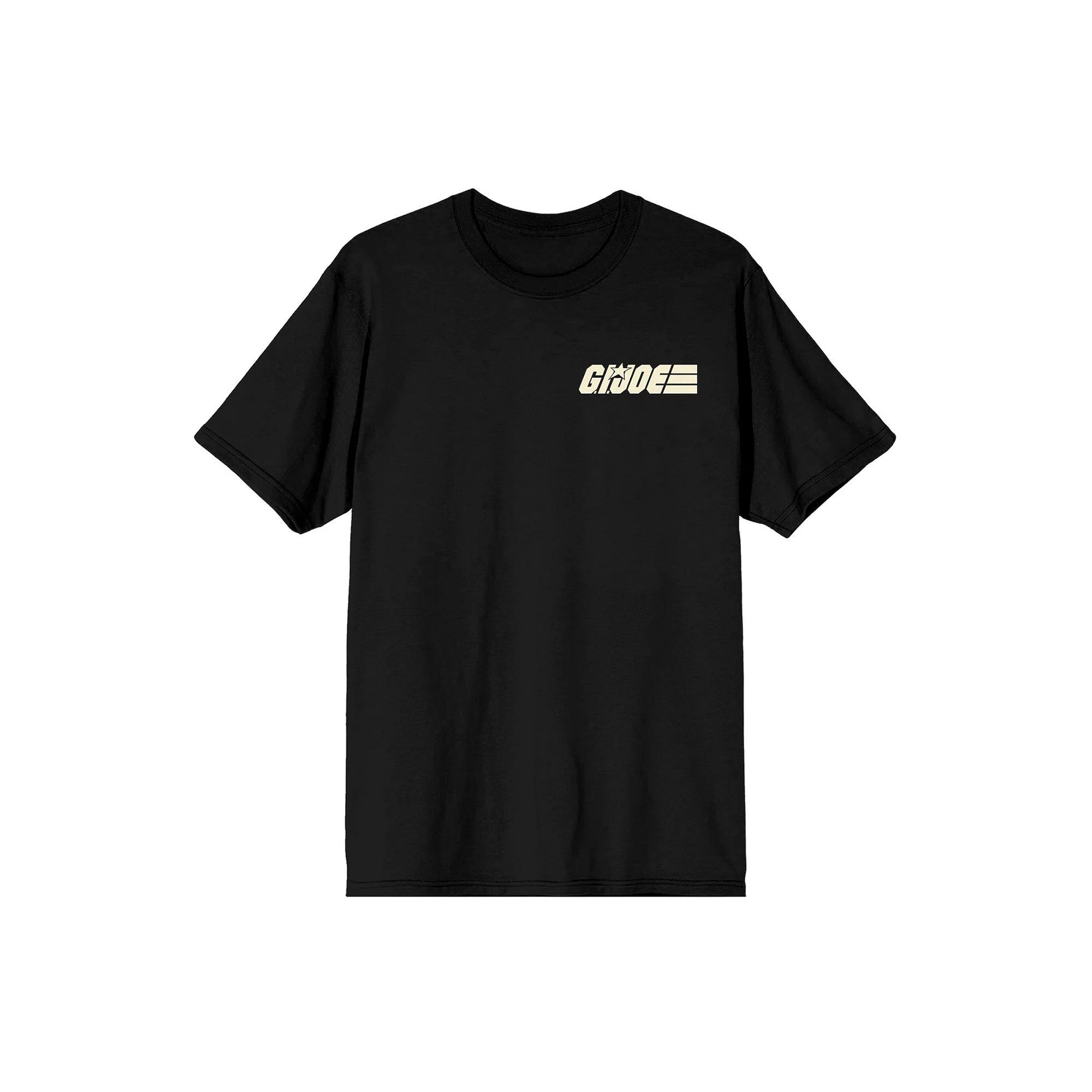 Men's G.I. Joe Action Shot Graphic Tee, Size: Large, Black Product Image