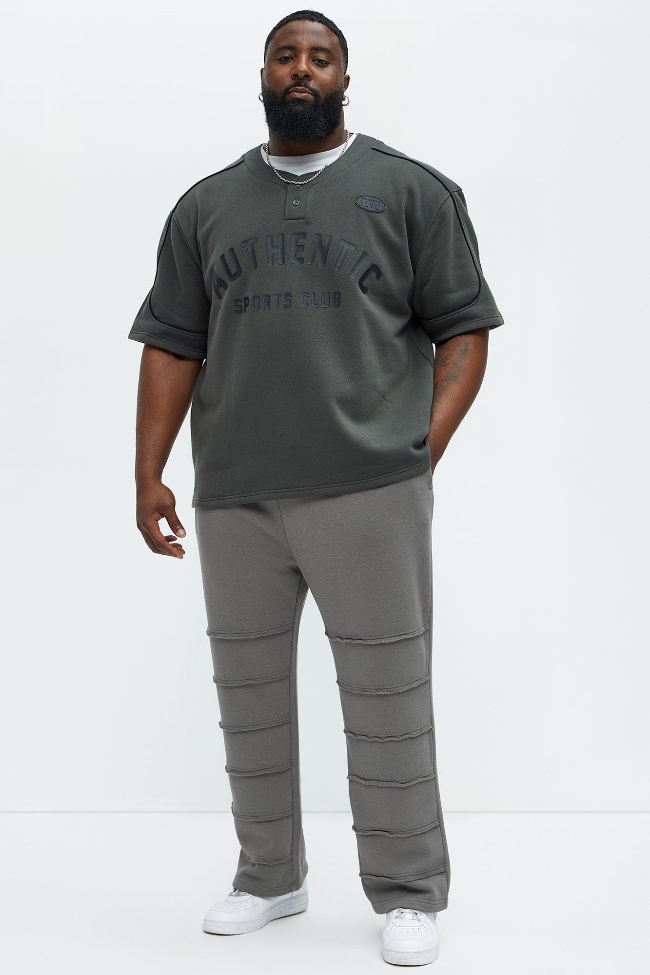 Tyson Off Your Rocker Straight Sweatpants - Charcoal Product Image