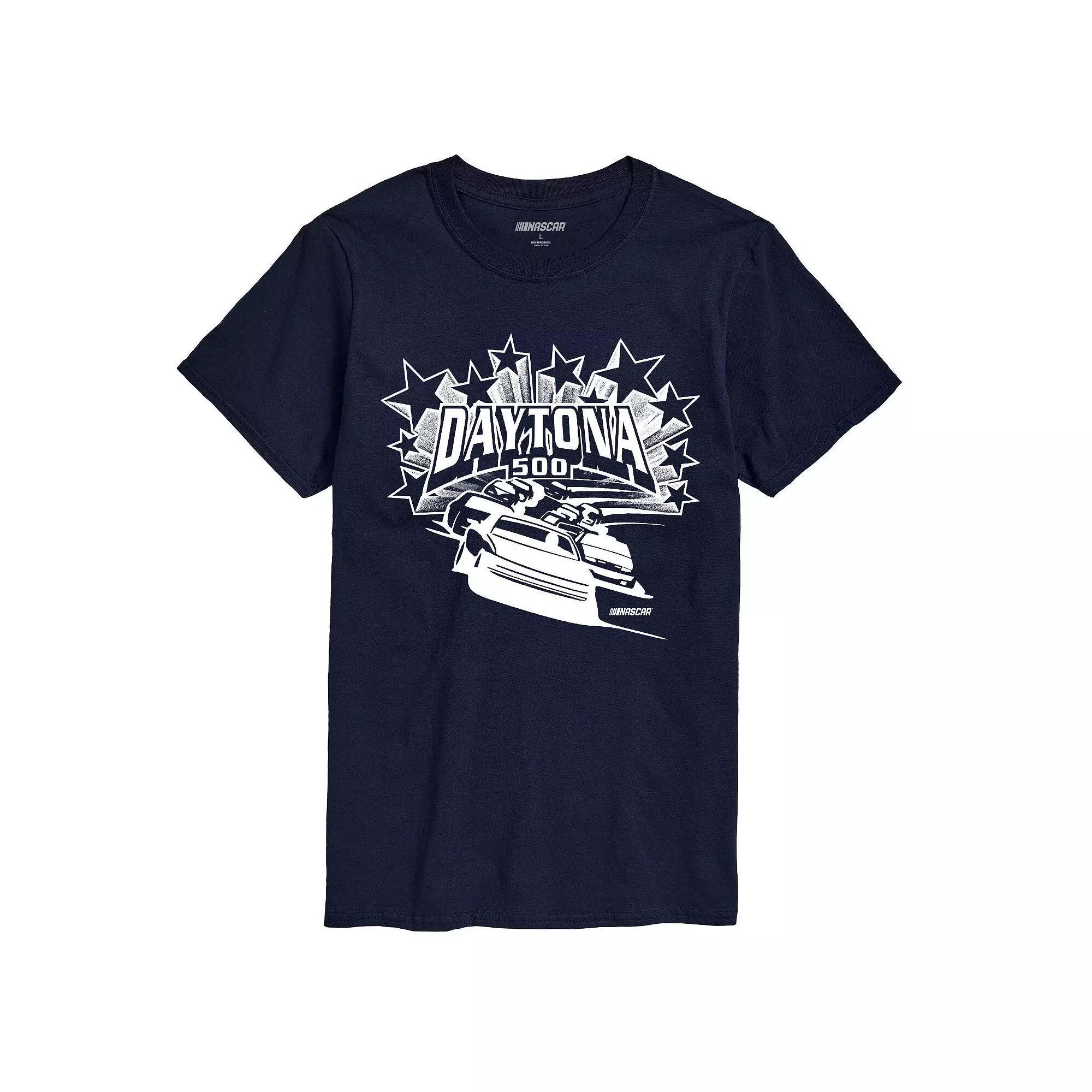 Mens NASCAR Daytona 500 Graphic Tee Blue Product Image