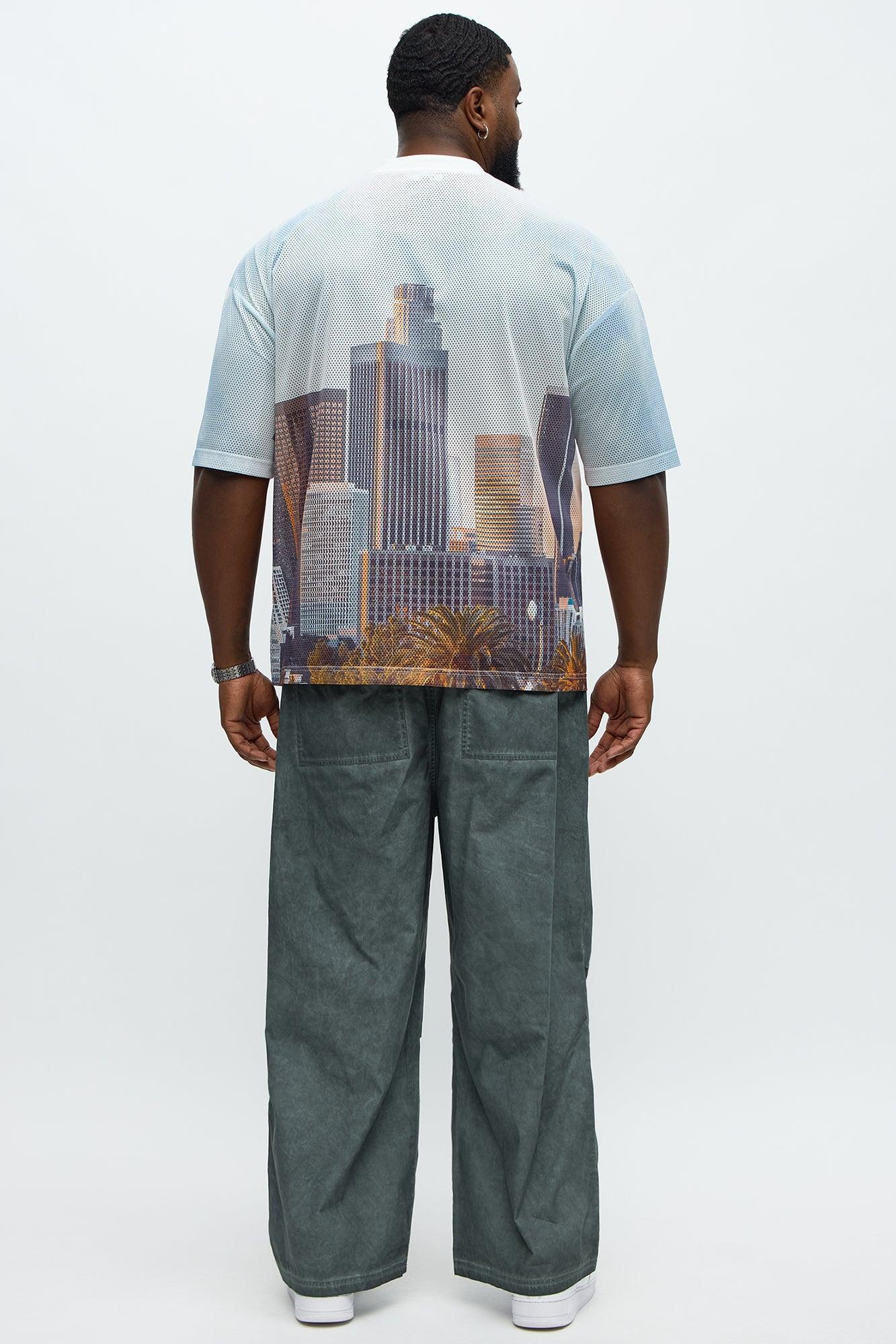 Regular Fit Los Angeles Tshirt - Multi Color Product Image