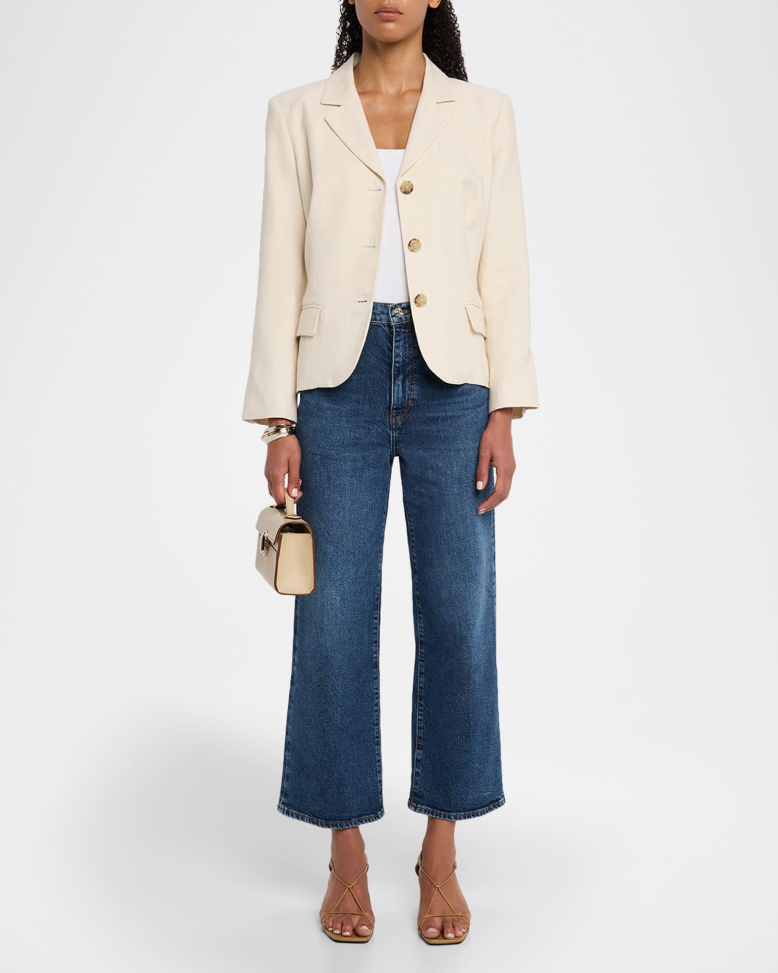 The Wide Crop Jeans Product Image