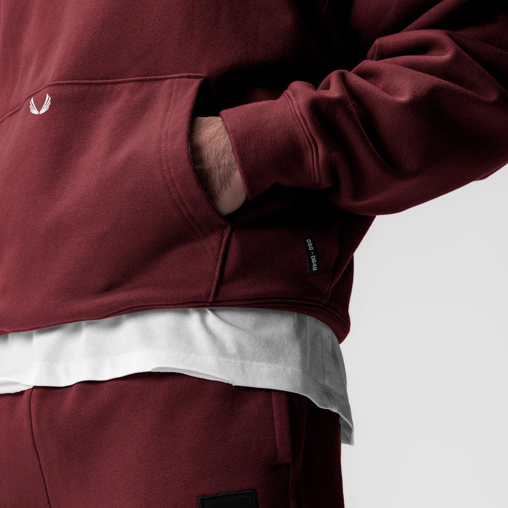 0648. Tech-Terry™ Hoodie - Crimson Product Image