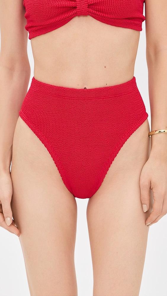 Hunza G High Waist Bikini Bottoms | Shopbop Product Image