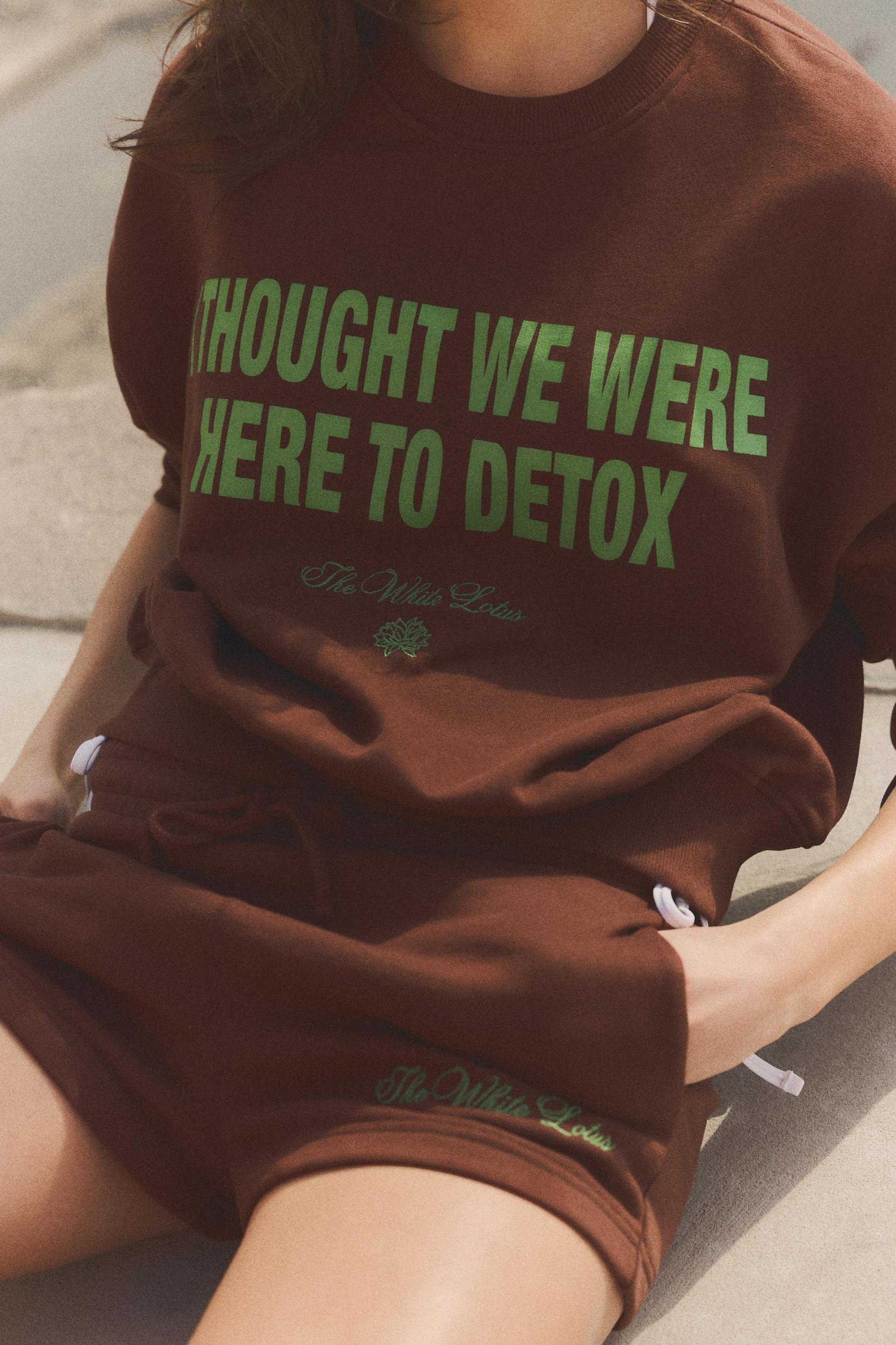 THE WHITE LOTUS FLEECE SWEATSHIRT Product Image